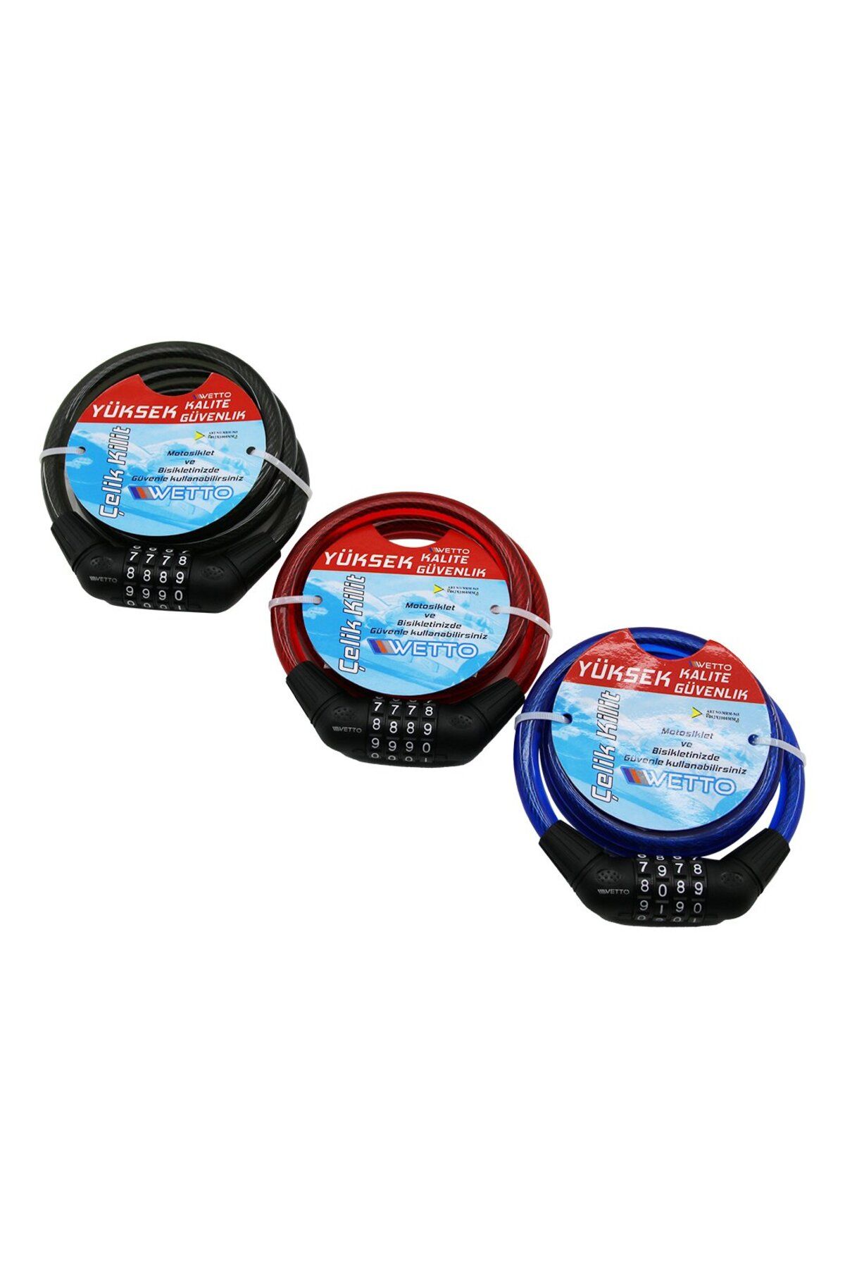 STOREMAX Ezg ŞİFRELİ 12X1000MM BİSİKLET KİLİT 1065757