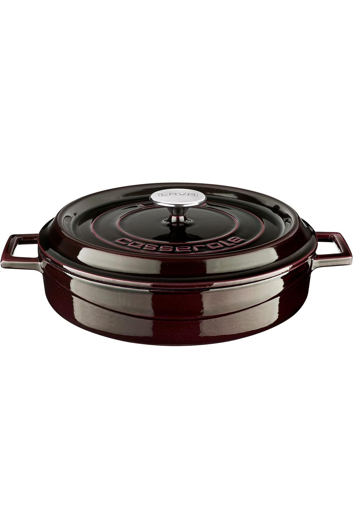STOREMAX ELZ Metal Premium Serisi - Döküm Çok Amaçlı Tencere, Yuvarlak, 28 cm, Majolik Mor FRNTR 1127478