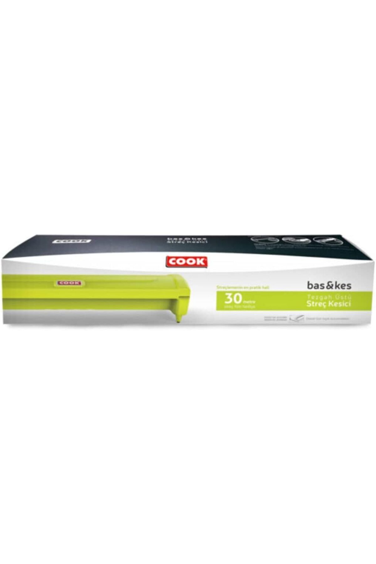 STOREMAX Rom Bas & Kes Streç Kesici, Yeşil Romshp 1067323