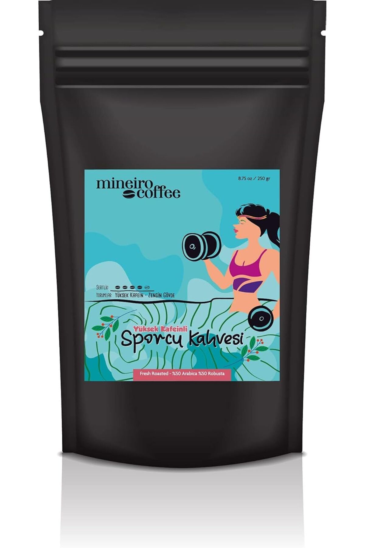 LUXE Coffee Sporcu Kahvesi Yuksek Kafeinli French Press Kahve 250 Gr LXSHP 1055529