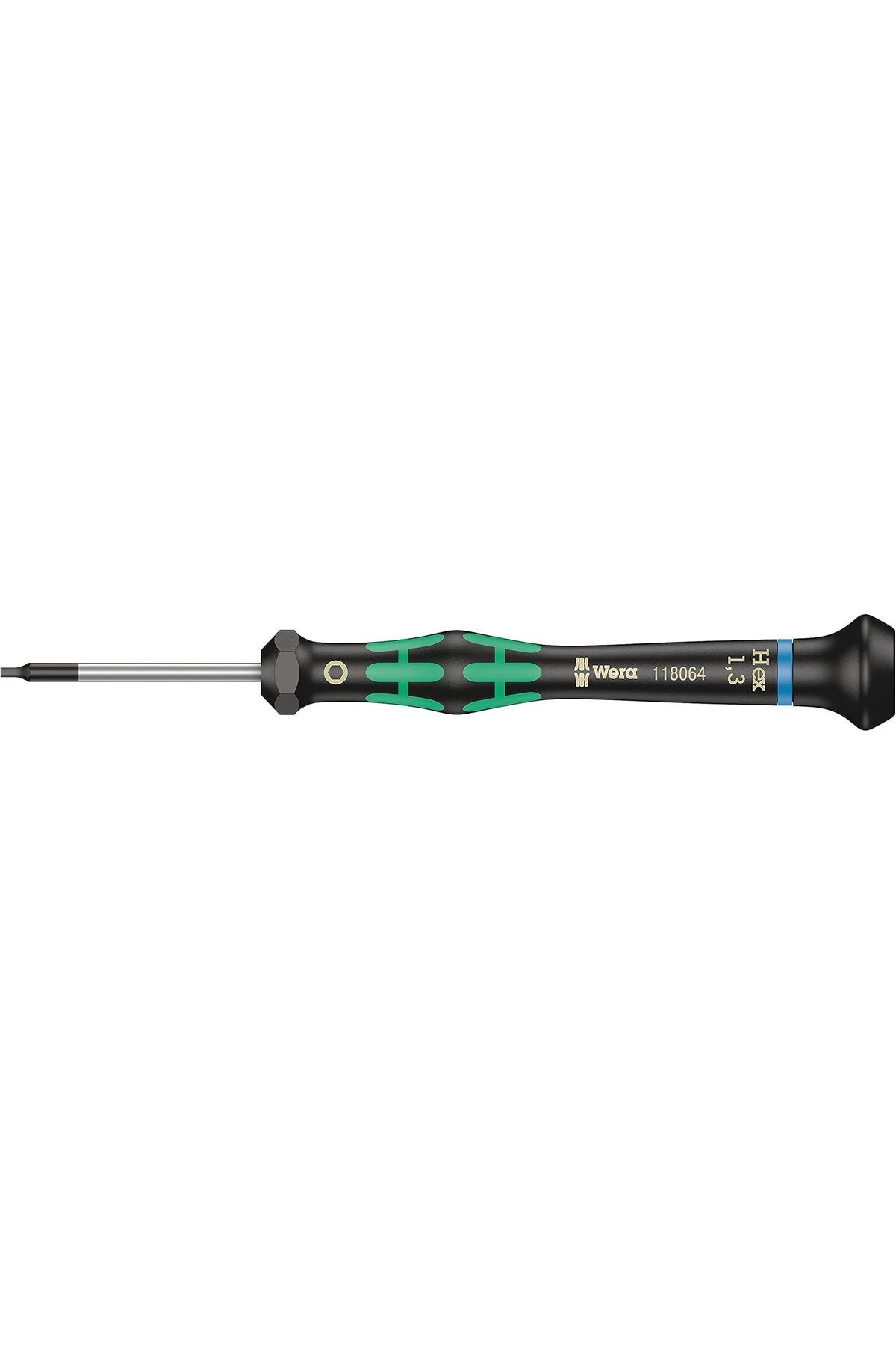 Mu Art Ahşap Mrt 118064 Elektrik Teknisyenleri için Düz Tornavida, Hex-Plus, 1,3 x 40 mm, 1 Adet Art 871301