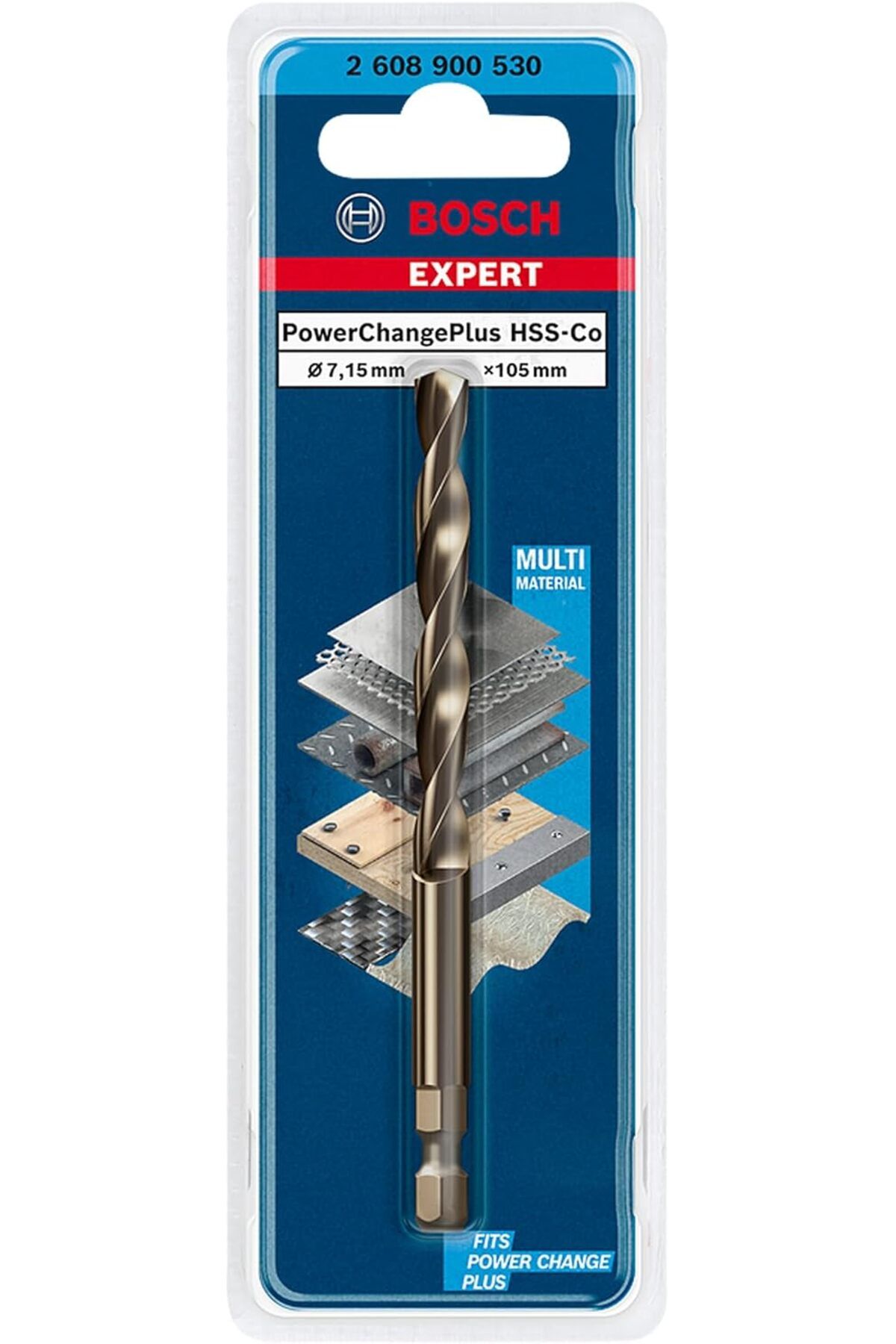 LUXE Professional 1x EXPERT Power Change Plus Pilot Delme Uçları (, Ø 7,15 mm, Şaft, biçimi Altıge