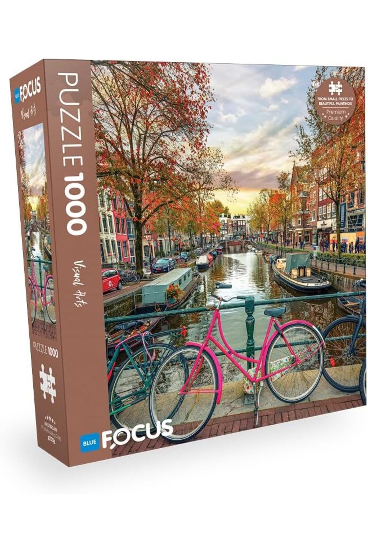 STOREMAX Focus 1000 Parça Puzzle - AMSTERDAM ELZFRNTR 1127478