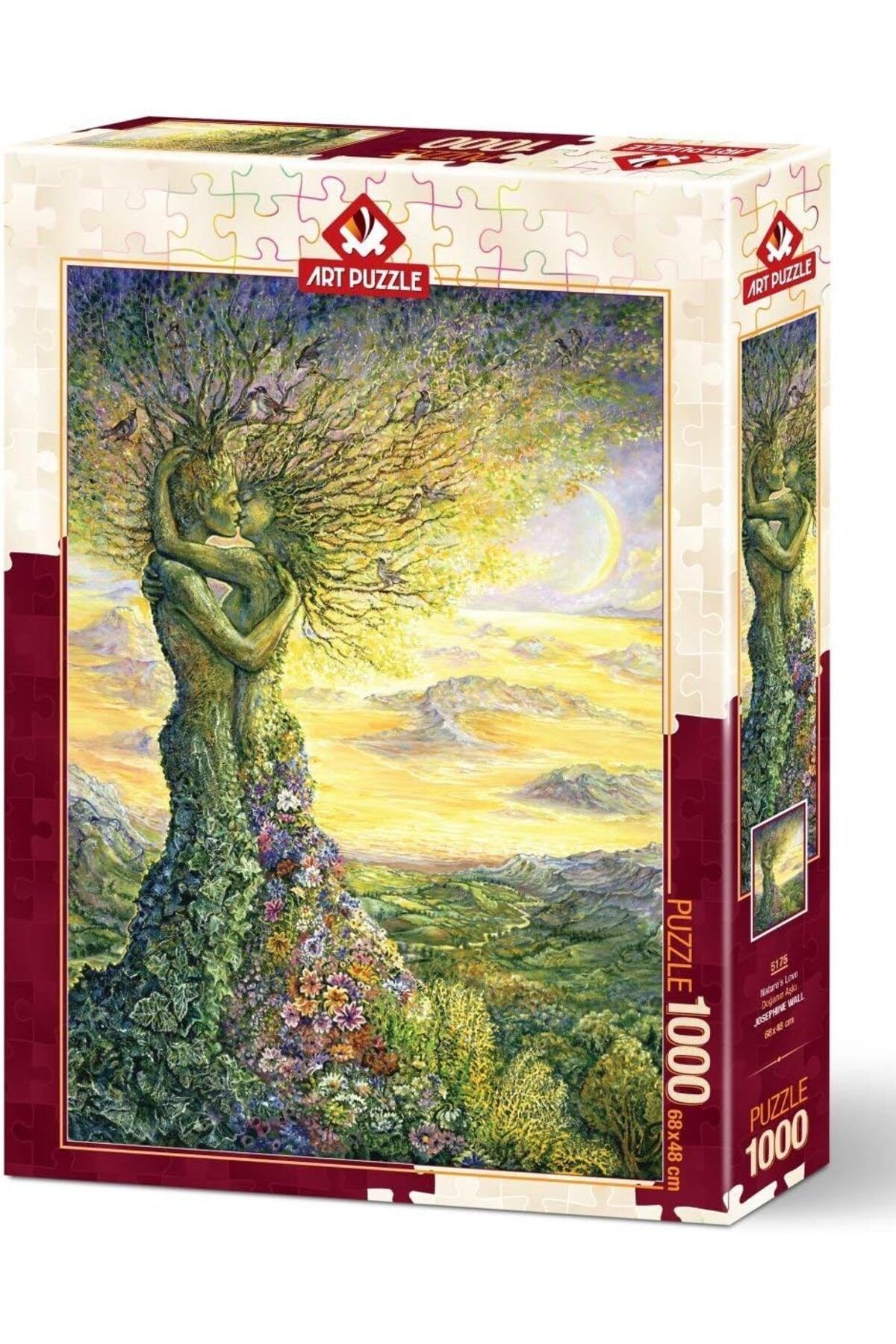 STOREMAX Puzzle Doğanın Aşkı 1000 Parça Puzzle FxYM 1126906