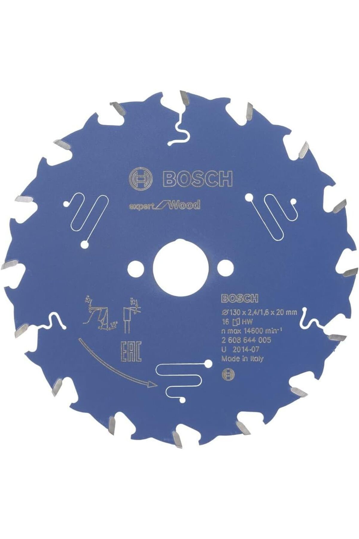LUXE 2608644005 dairesel testere bıçağı Expert for Wood, Mavi, 2608644005, 0 watts, 0 volts LXSHP 10