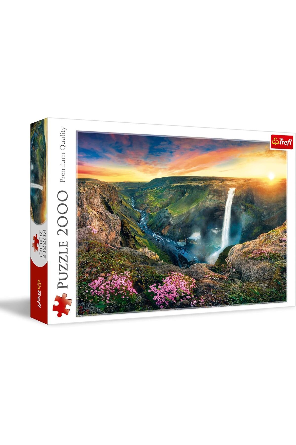 STOREMAX TR27091 Haifoss Şelalesi, İzlanda 2000 parça, Üstün Kalite, yetişkinler ve 12 yaş üstü ço