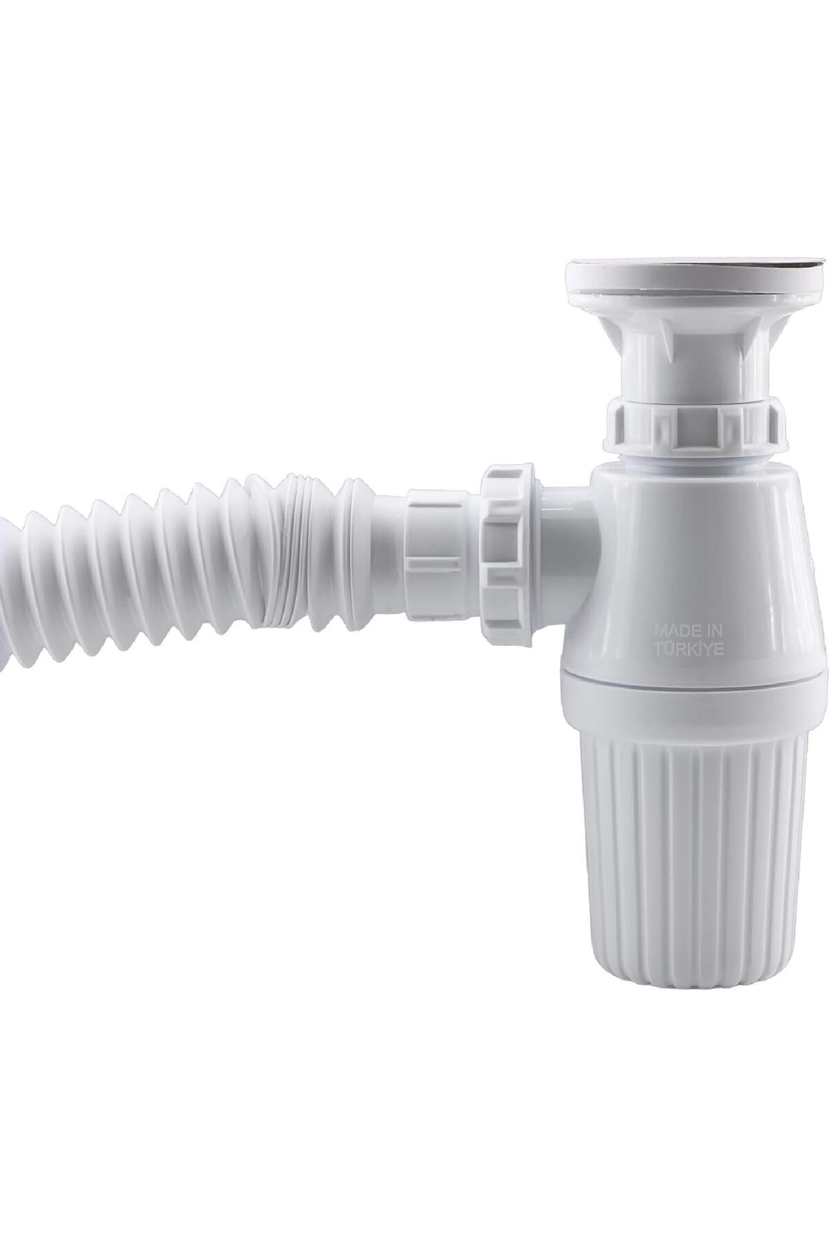 STOREMAX ELZ Sifon Körüklü Sökülebilir Tas'lı Temizlenebilir Mutfak Banyo Lavabo Taşı Gider Borusu Pl