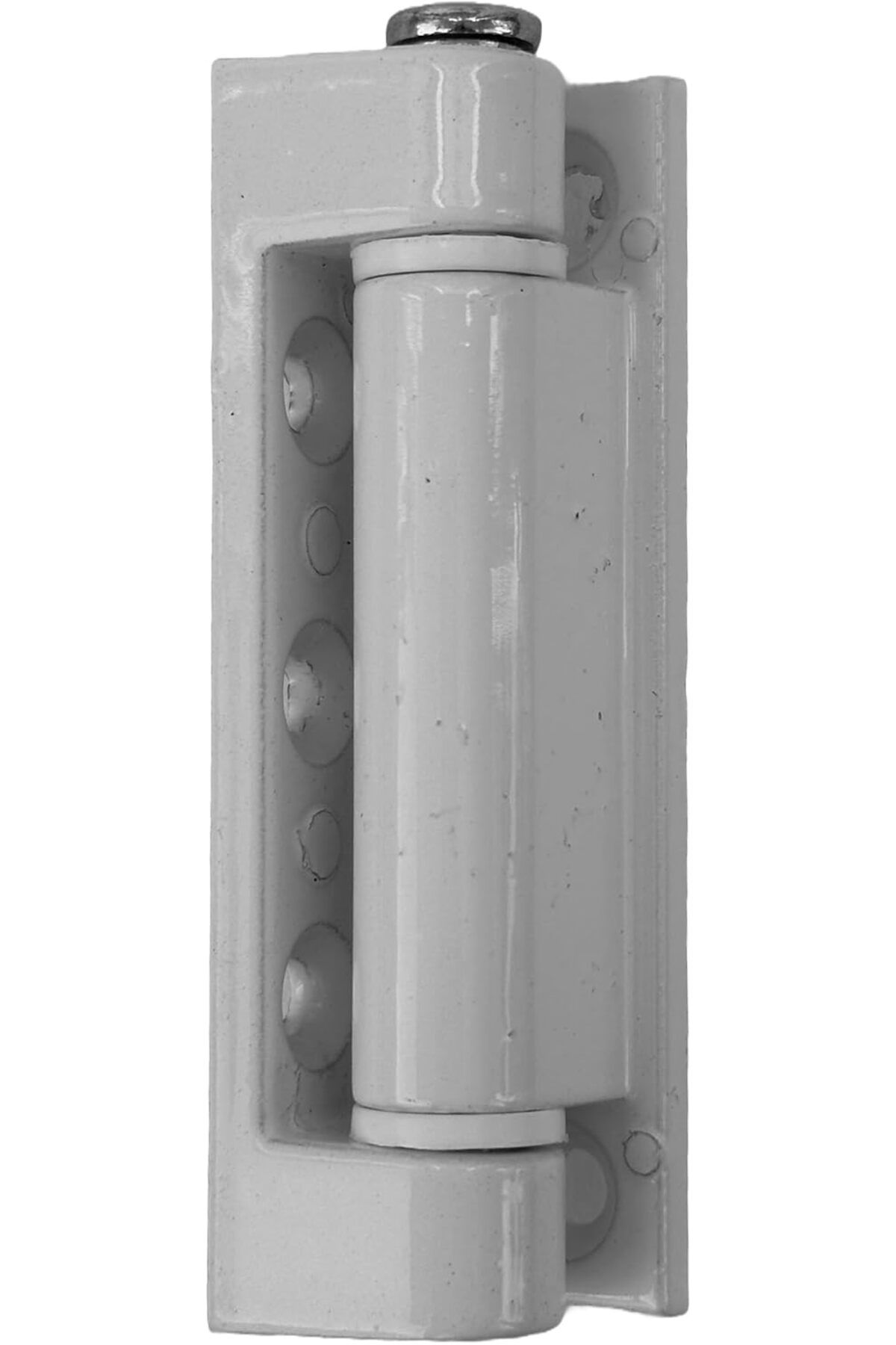 Mu Art Ahşap Mrt PVC Plastik Pencere ve Kapılar için Metal Menteşe, 75mm Kısa Tip, Beyaz Art 871301