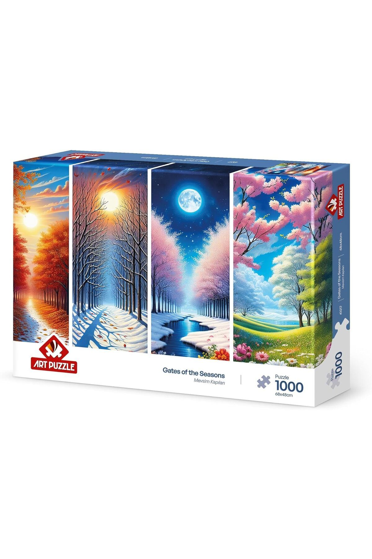 STOREMAX Puzzle Mevsim Kapıları 1000 Parça Puzzle ELZFRNTR 1127478