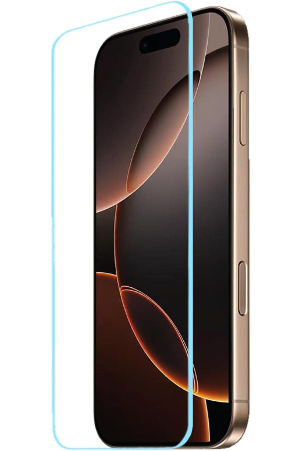 STOREMAX Ezg Cam Ekran Koruyucu iPhone 16 Pro Max 6.9" için HD Görüntü Tamperli Cam Çerçevesiz, Darbeye