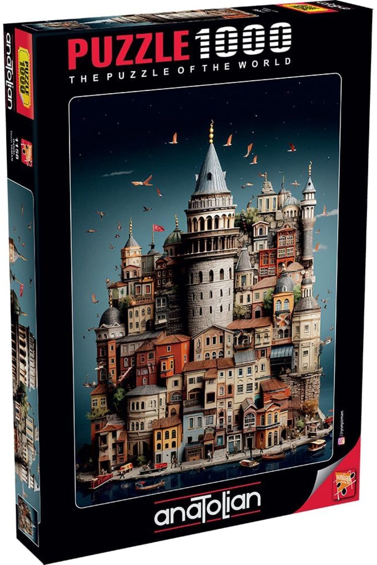 STOREMAX Puzzle - Galata / 1000 Parça Puzzle, 1158 FxYM 1126906