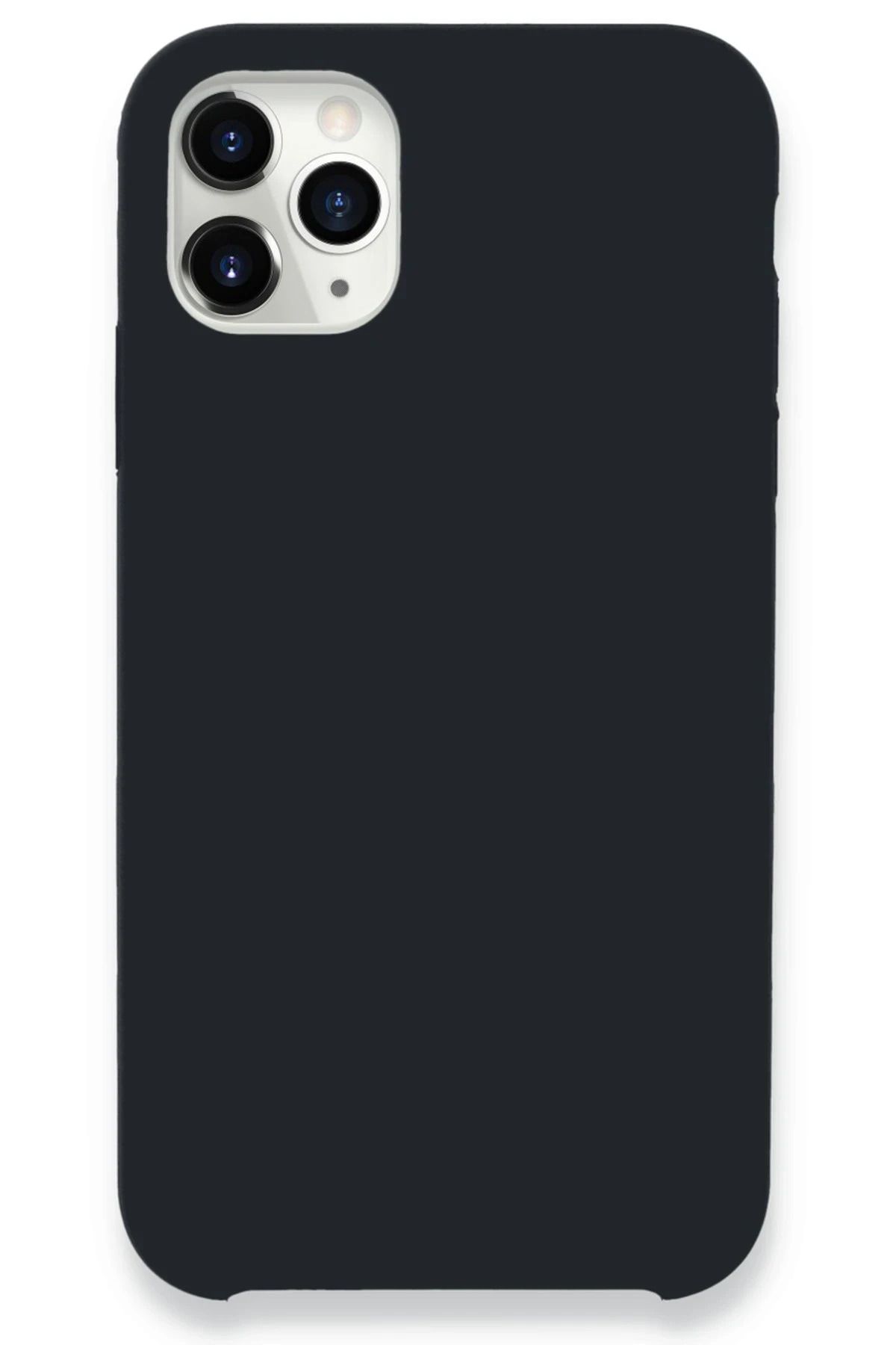 NewFace iPhone 11 Pro Kılıf Lansman Legant Silikon - Koyu Gri FERRG