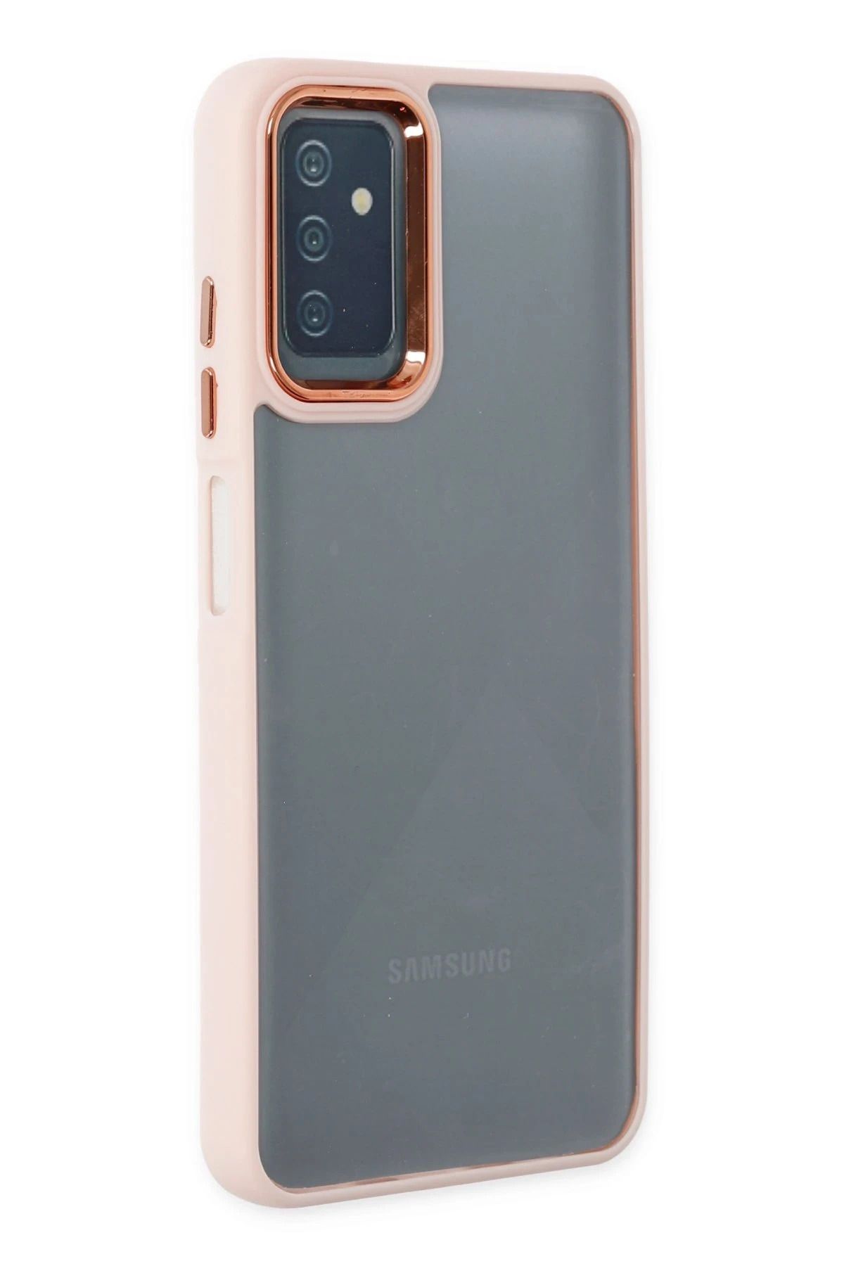 NewFace Samsung Galaxy M13 Kılıf Dora Kapak - Pudra HNZRN