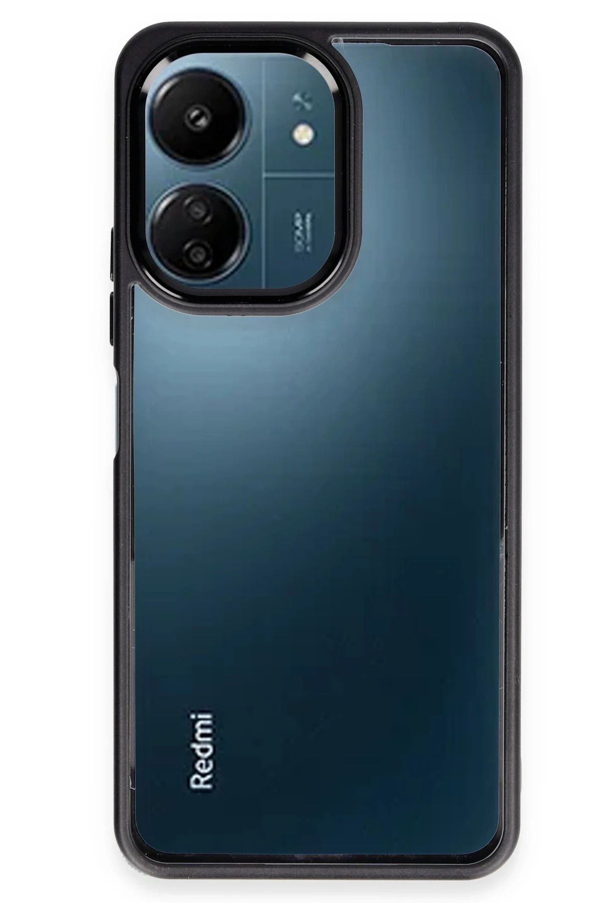 NewFace Xiaomi Redmi 13C Kılıf Power Silikon - Siyah NRMSA
