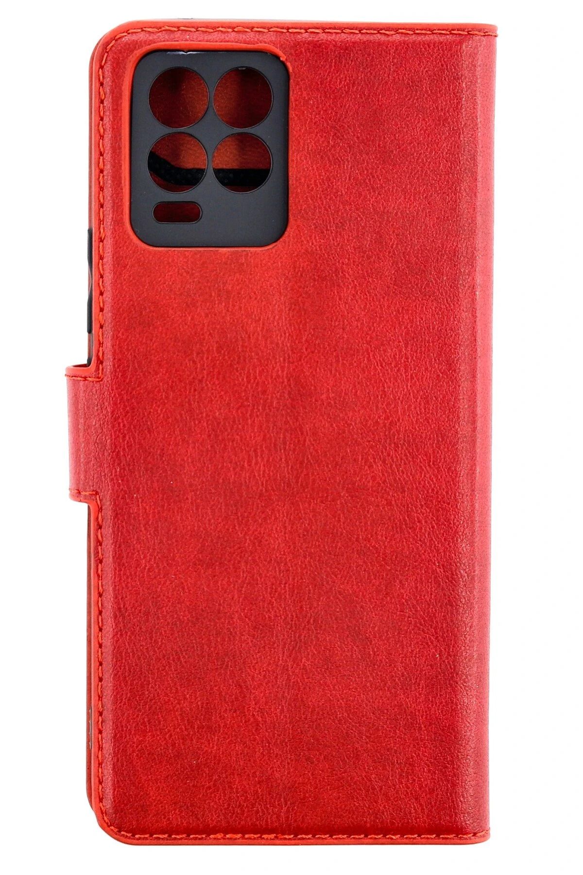 NewFace Realme 8 Pro Kılıf Trend S Plus Kapaklı Kılıf - Kırmızı YNSMR