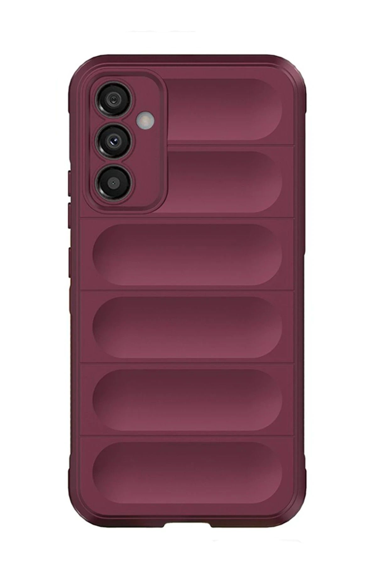 NewFace Galaxy A05S Uyumlu Kılıf Optimum Silikon - Bordo INSLM