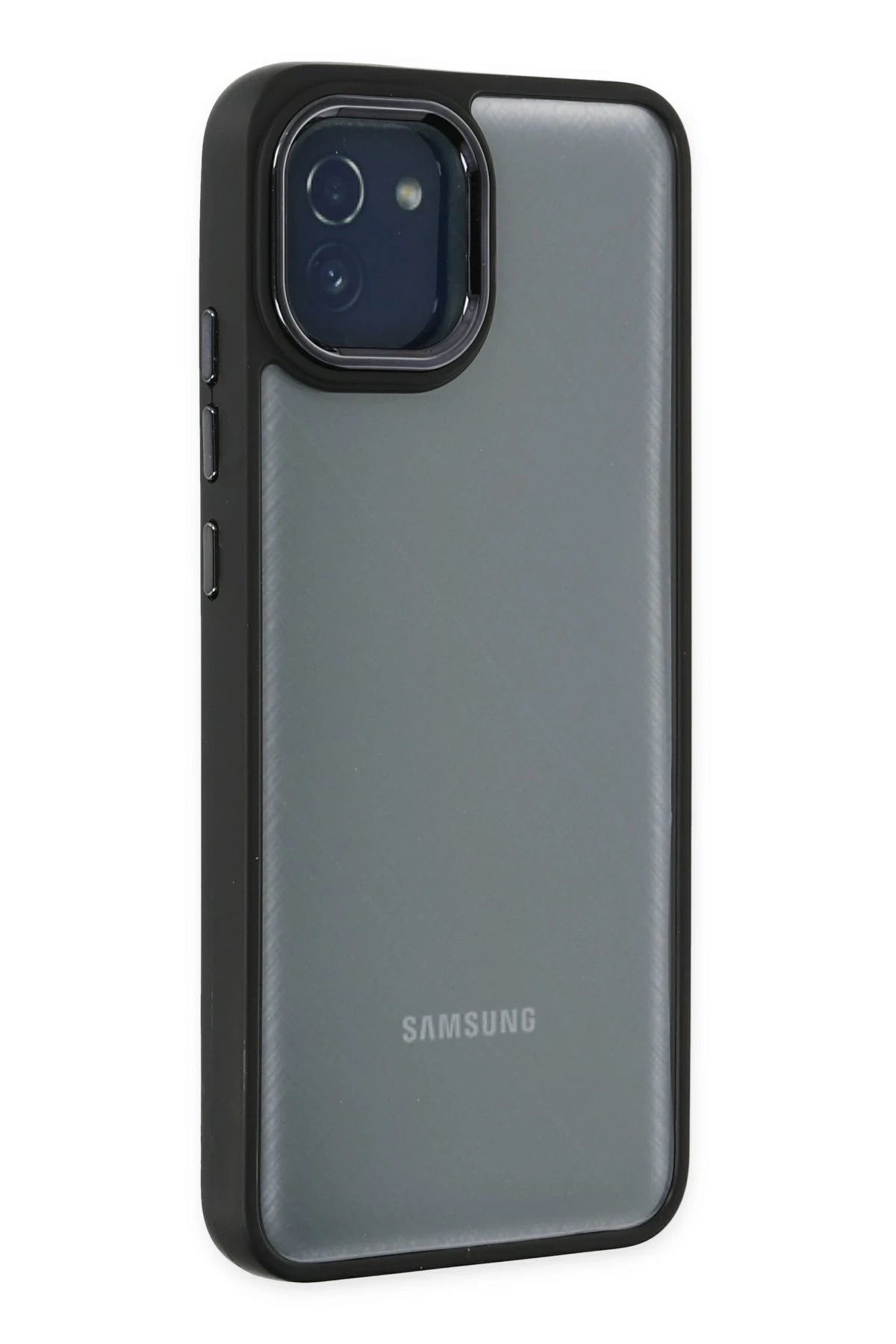 NewFace Samsung Galaxy A03 Kılıf Dora Kapak - Siyah FERRG