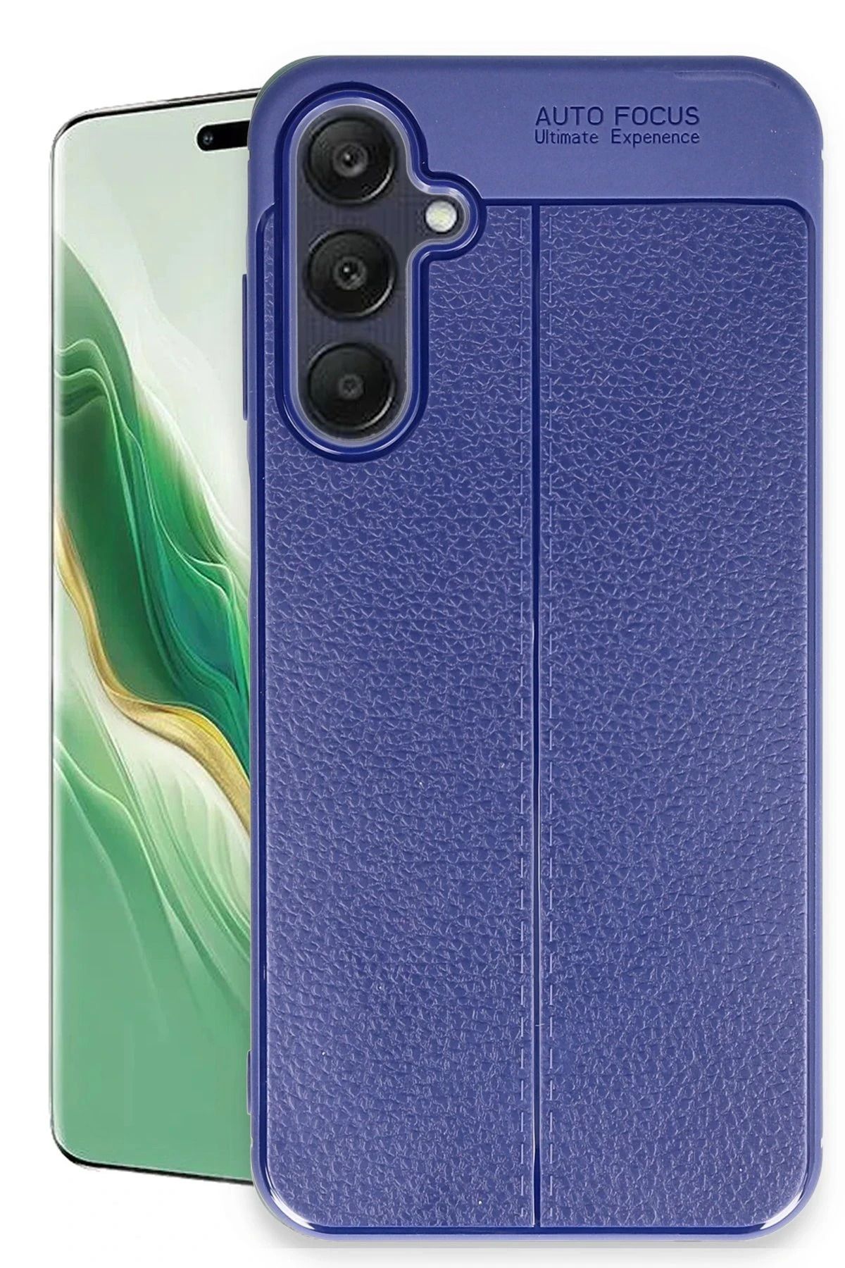 NewFace Samsung Galaxy A15 4G Kılıf Auto Focus Kapak - Lacivert YNSMR