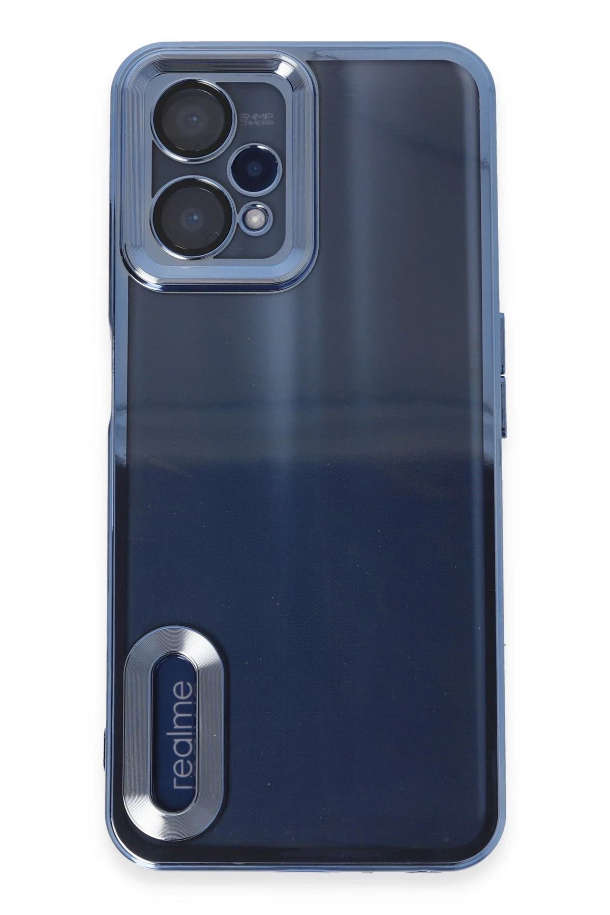 NewFace Realme 9 Pro 5G Kılıf Slot Silikon - Sierra Blue INSLM