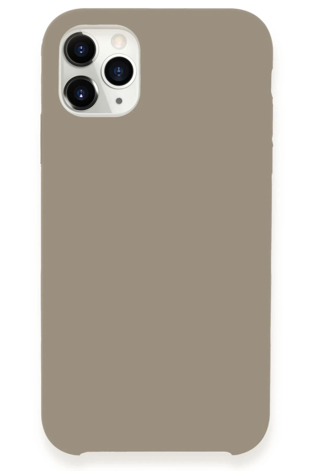 NewFace iPhone 11 Pro Kılıf Lansman Legant Silikon - Bej HNZRN