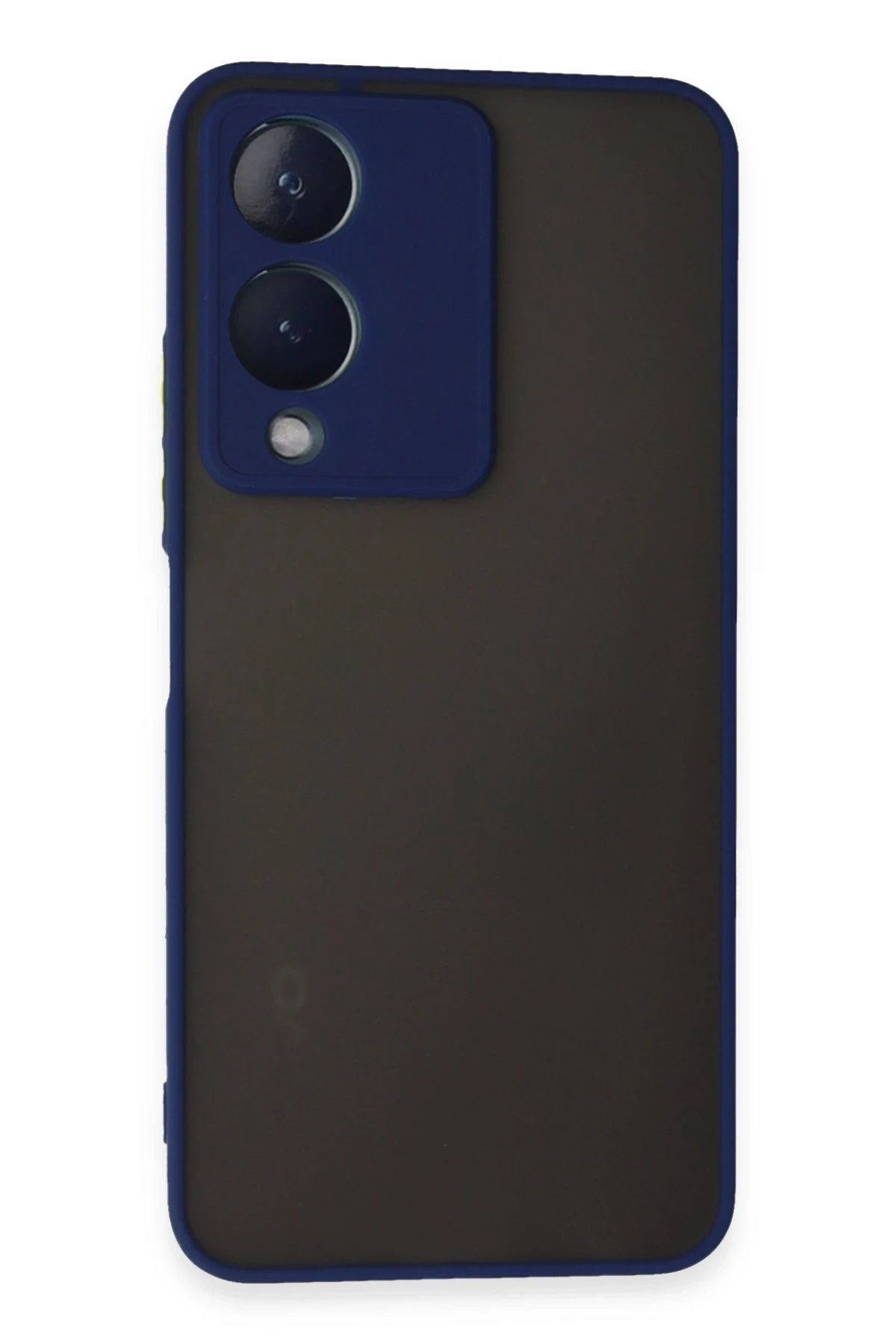 NewFace Vivo Y17S Kılıf Montreal Silikon Kapak - Lacivert INSLM