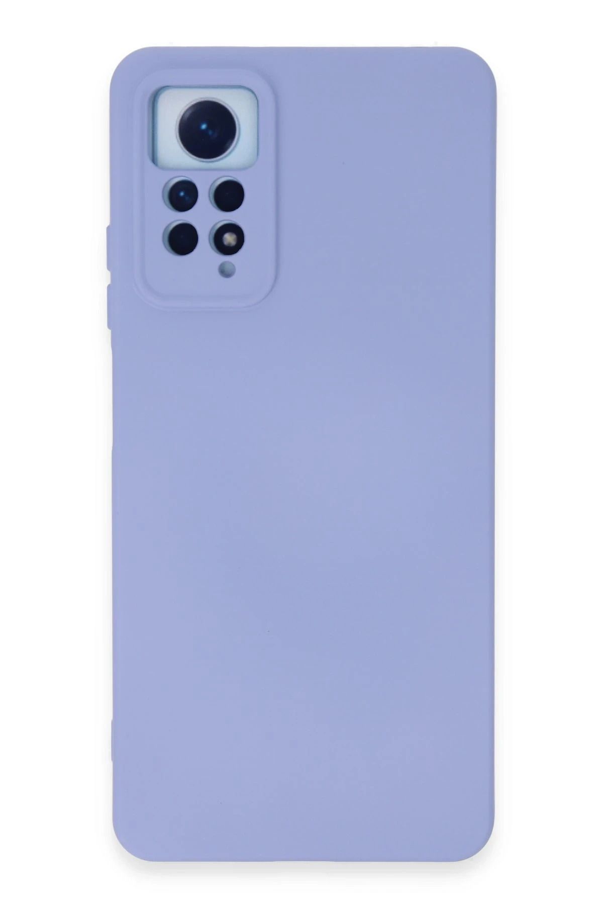 NewFace Xiaomi Redmi Note 12 Pro 4G Uyumlu Kılıf Nano içi Kadife Silikon - Lila HNZRN