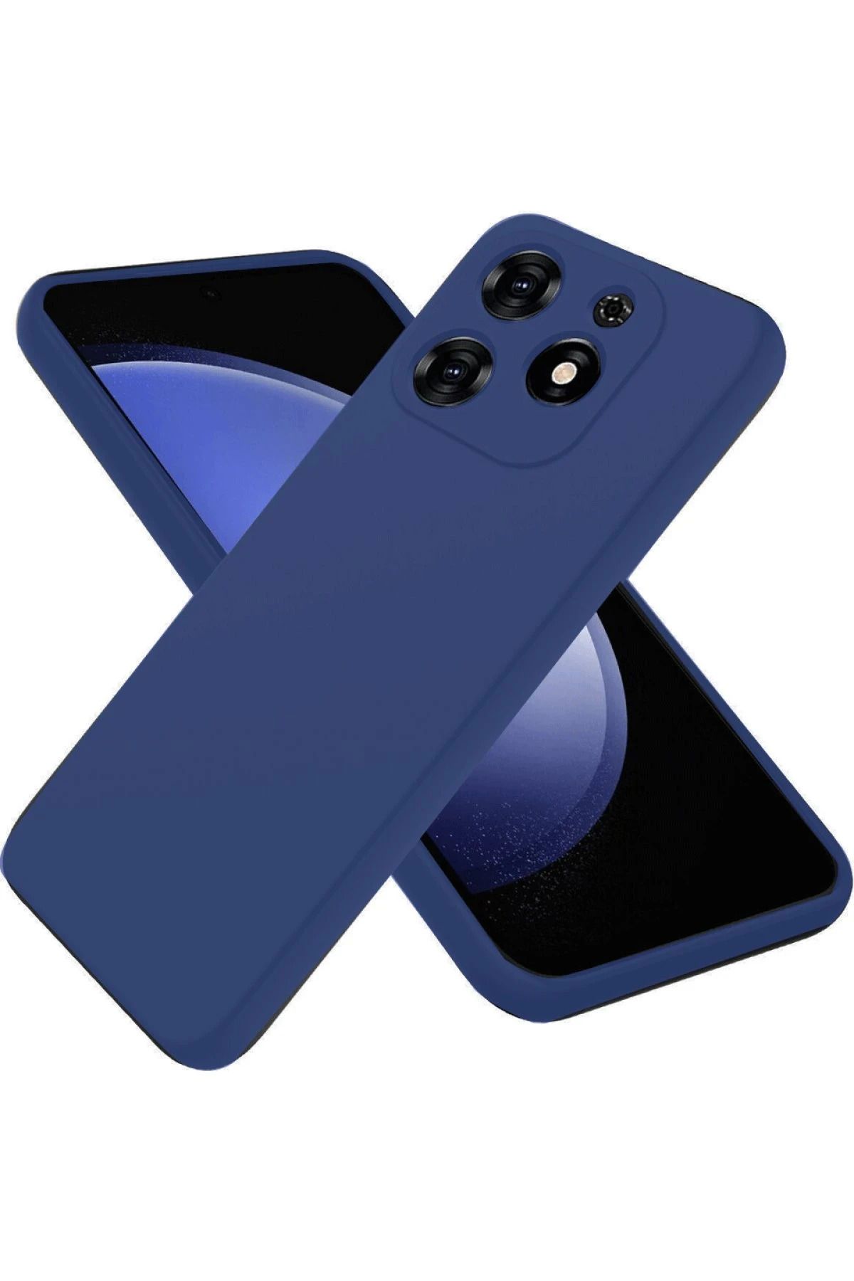 NewFace Tecno Spark Go 2024 Kılıf First Silikon - Lacivert JOJUA