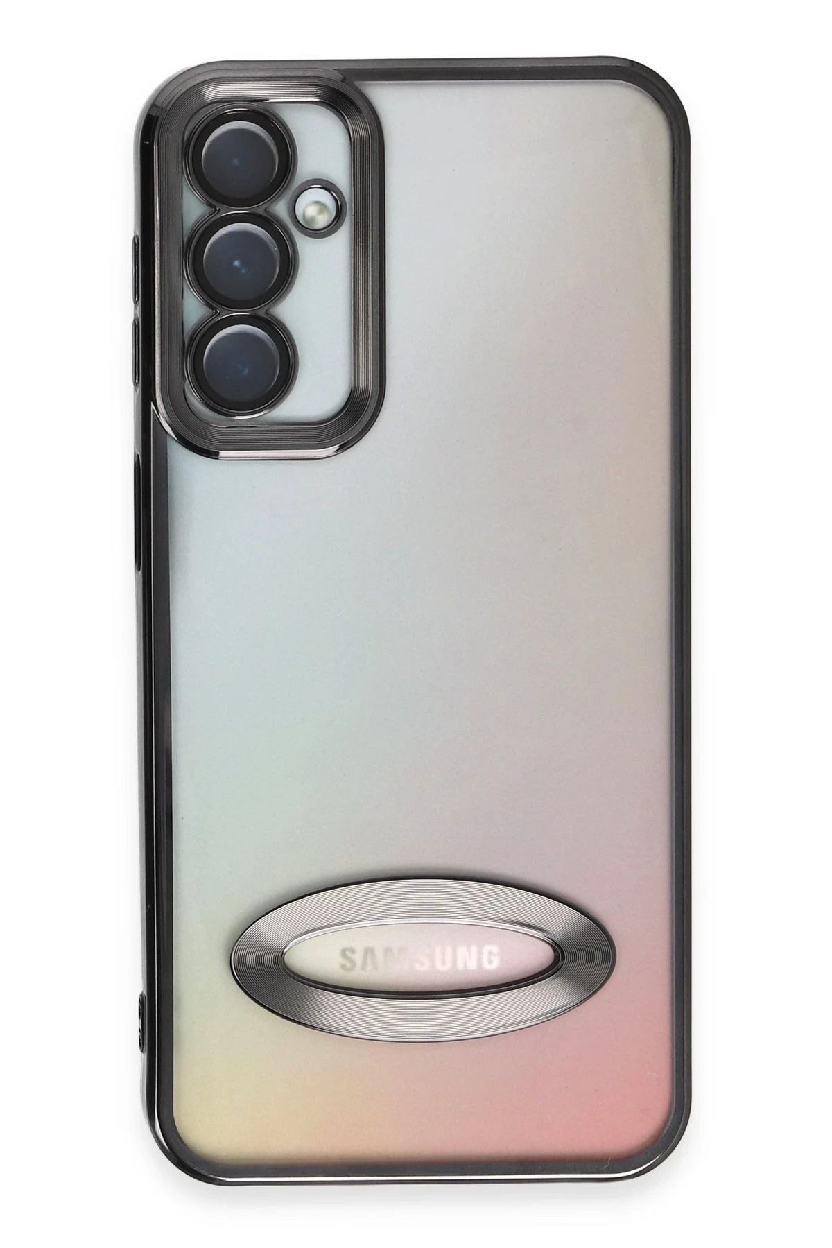 NewFace Samsung Galaxy A14 4G Kılıf Slot Silikon - Siyah FERRG