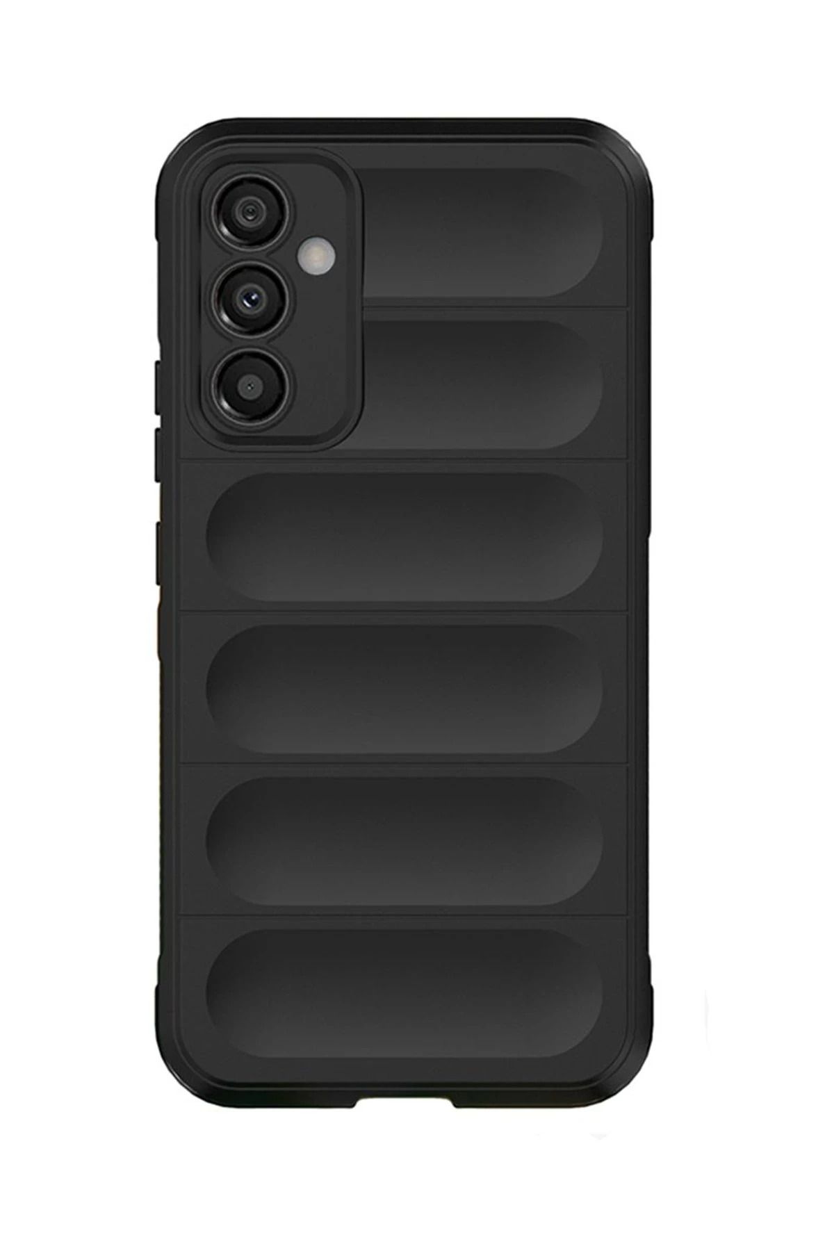 NewFace Samsung Galaxy A05S Kılıf Optimum Silikon - Siyah INSLM