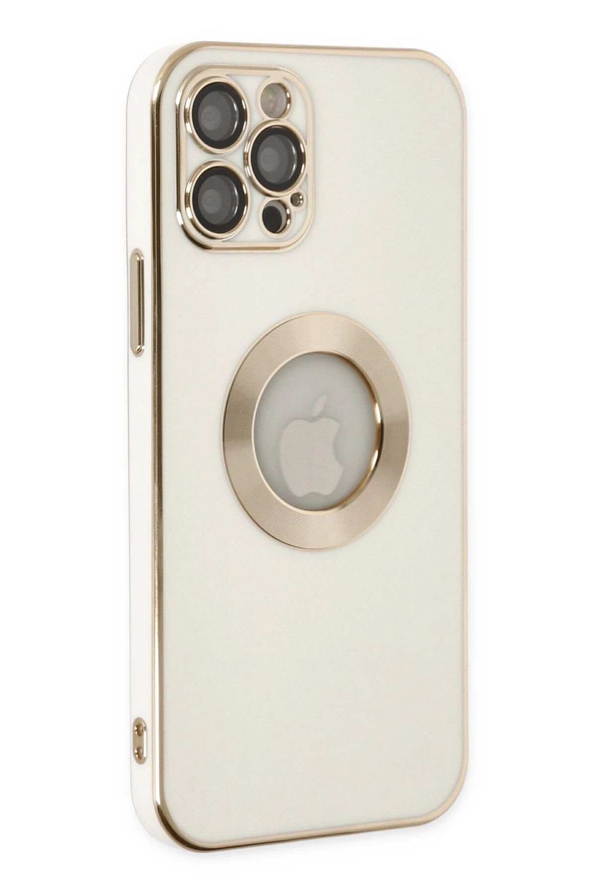 NewFace iPhone 12 Pro Kılıf Store Silikon - Beyaz FERRG