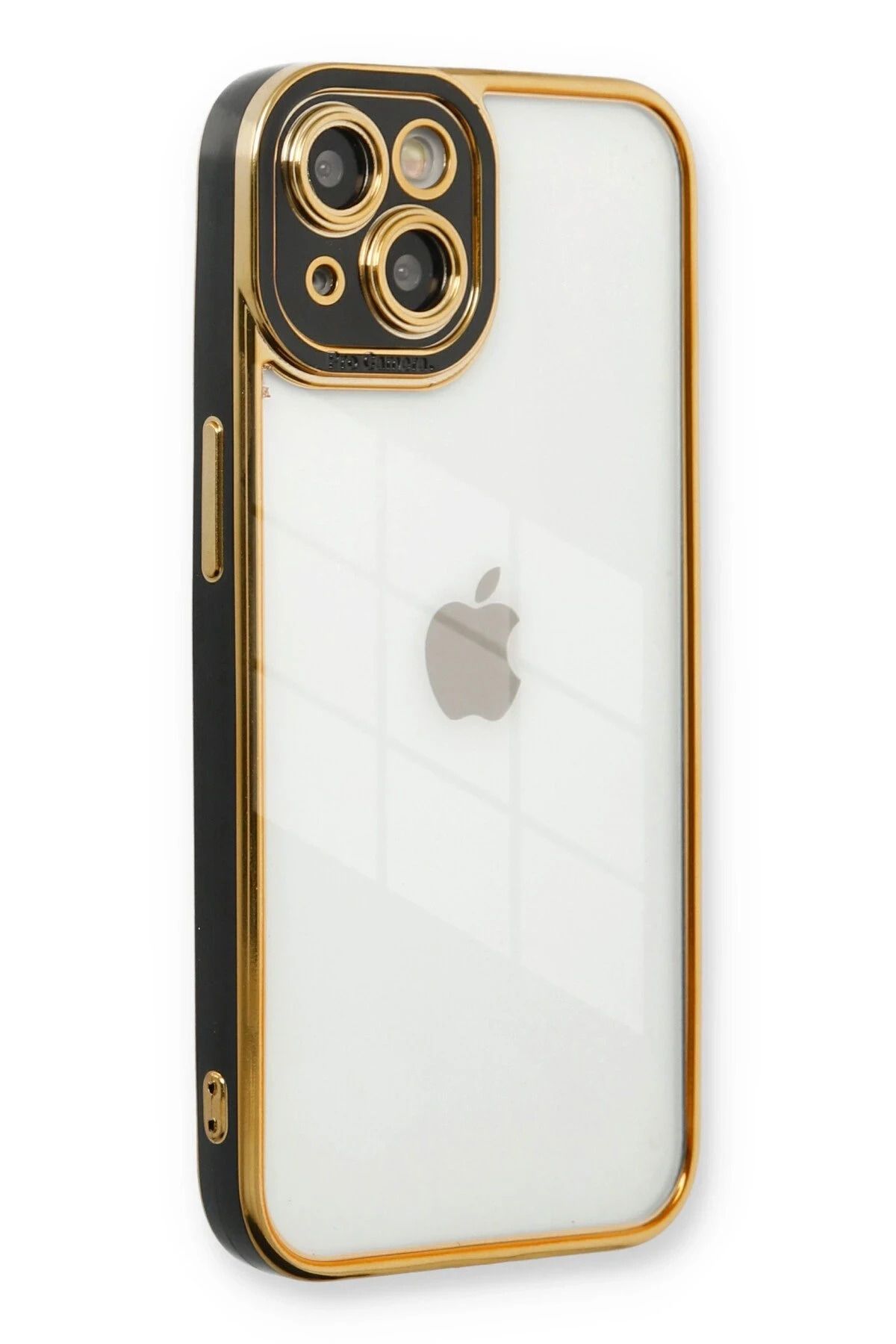 NewFace iPhone 13 Kılıf Liva Lens Silikon - Siyah INSLM