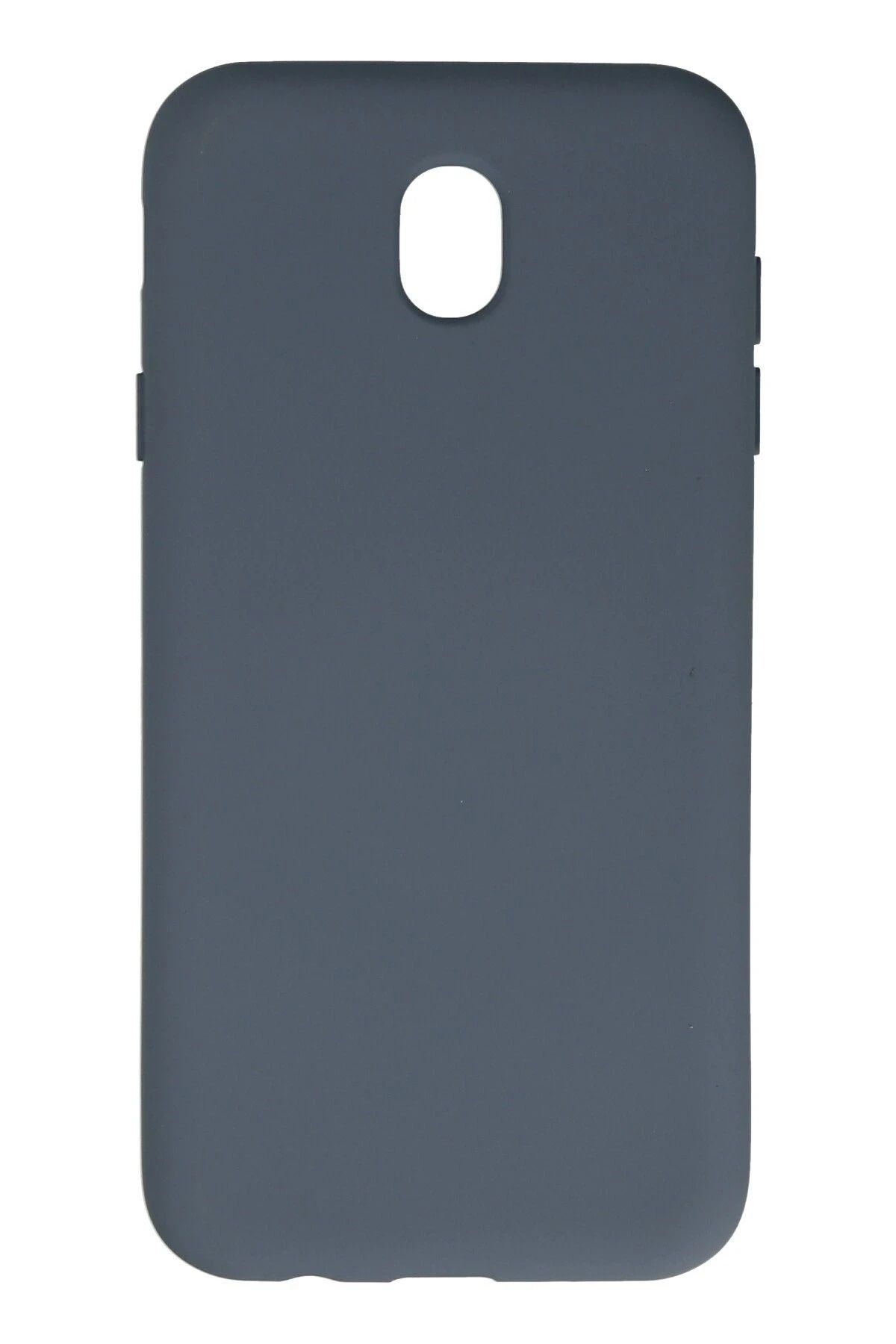 NewFace Galaxy J7 Pro / J730 uyumlu Nano içi Kadife Silikon - Gri FERRG
