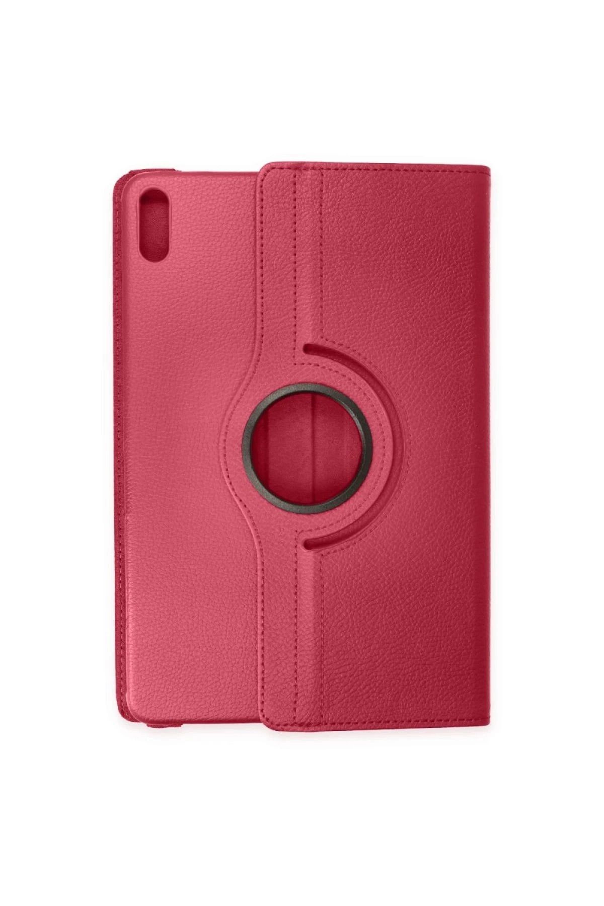 NewFace Huawei MatePad SE 11 Kılıf 360 Tablet Deri Kılıf - Pembe FERRG