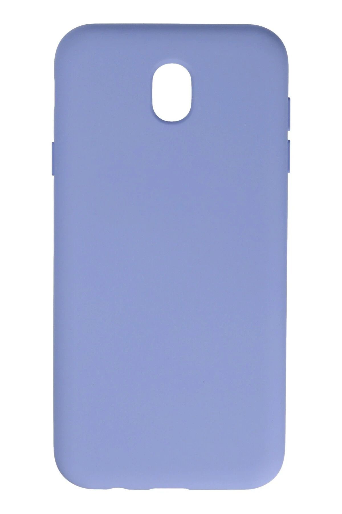 NewFace Galaxy J7 Pro / J730uyumlu Kılıf Nano içi Kadife Silikon - Lila JOJUA