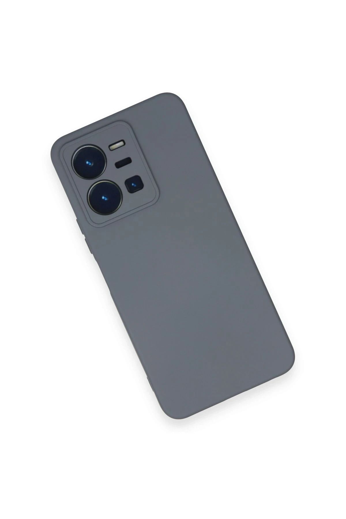 cepmoda VİVO Y35 / Y22s Telefon Kılıfı - Lansman, iÇi Süet/Kadife, Soft v2 - GRİ