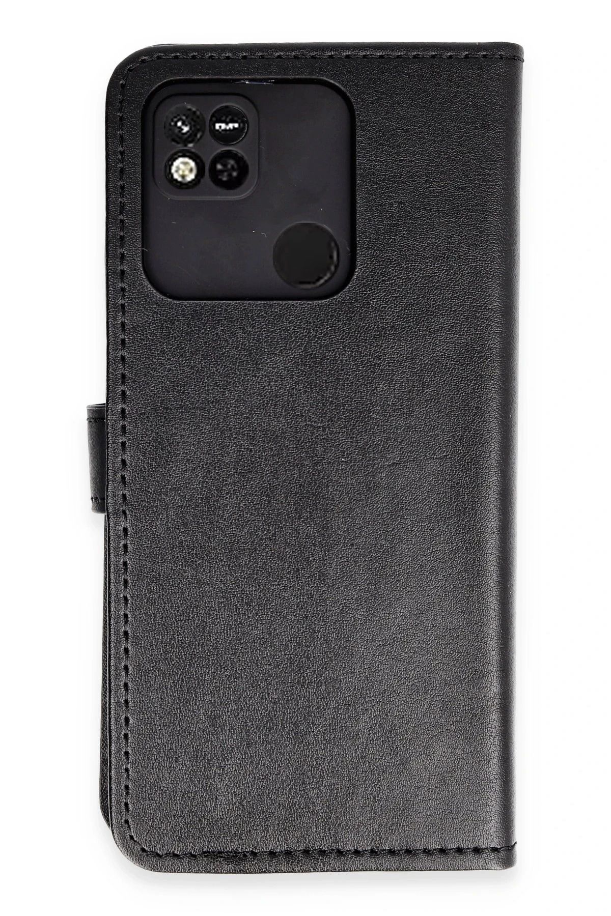 NewFace Xiaomi Redmi 10A Kılıf Trend S Plus Kapaklı Kılıf - Siyah INSLM