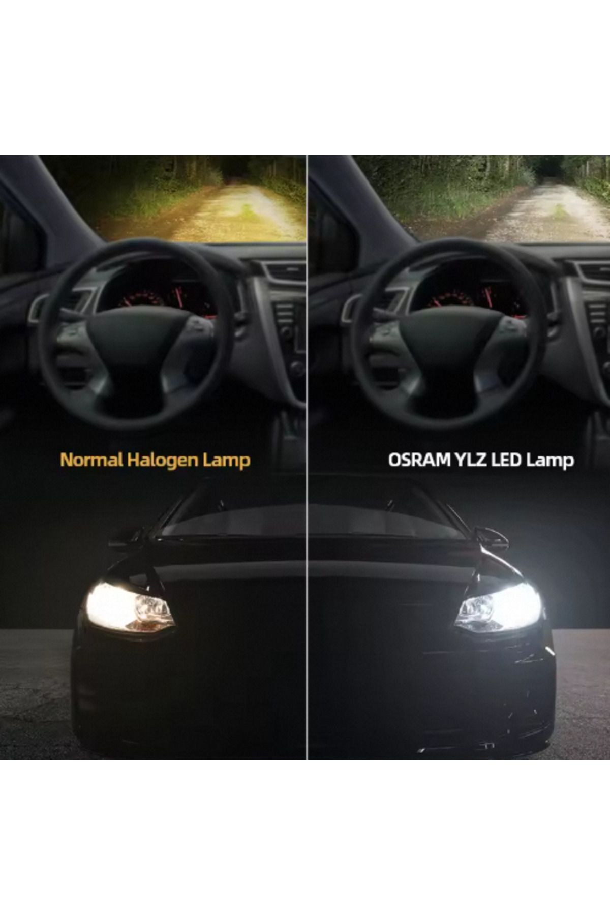 Choice-مصابيح أمامية H7 Osram Ledriving Ylz H7 LED للسيارات 5