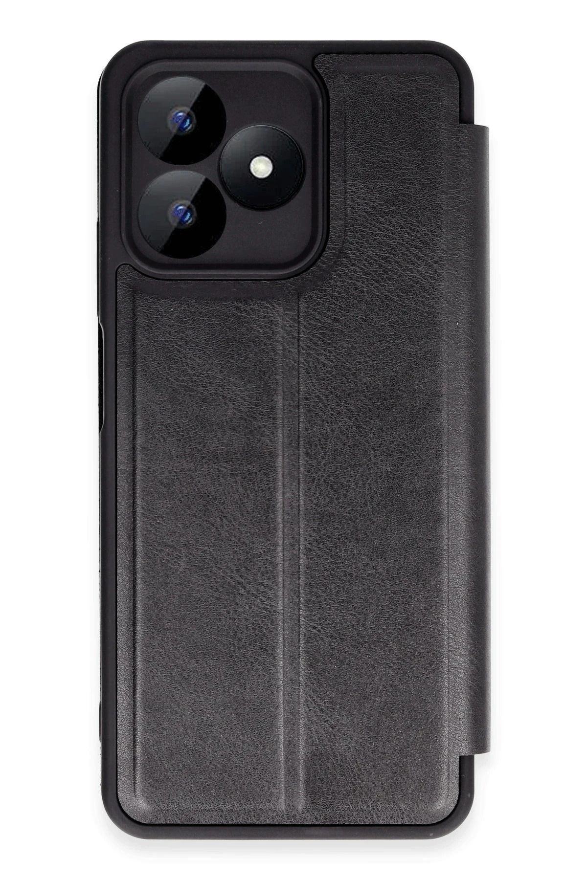 NewFace Realme Note 50 4G Kılıf Flip Cover - Siyah YNSMR
