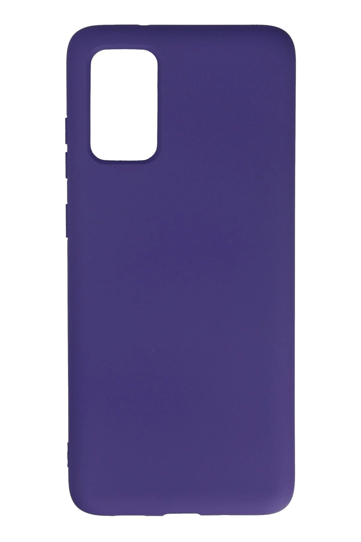 NewFace Samsung Galaxy S20 Plus Kılıf Nano içi Kadife Silikon - Mor LZWDR