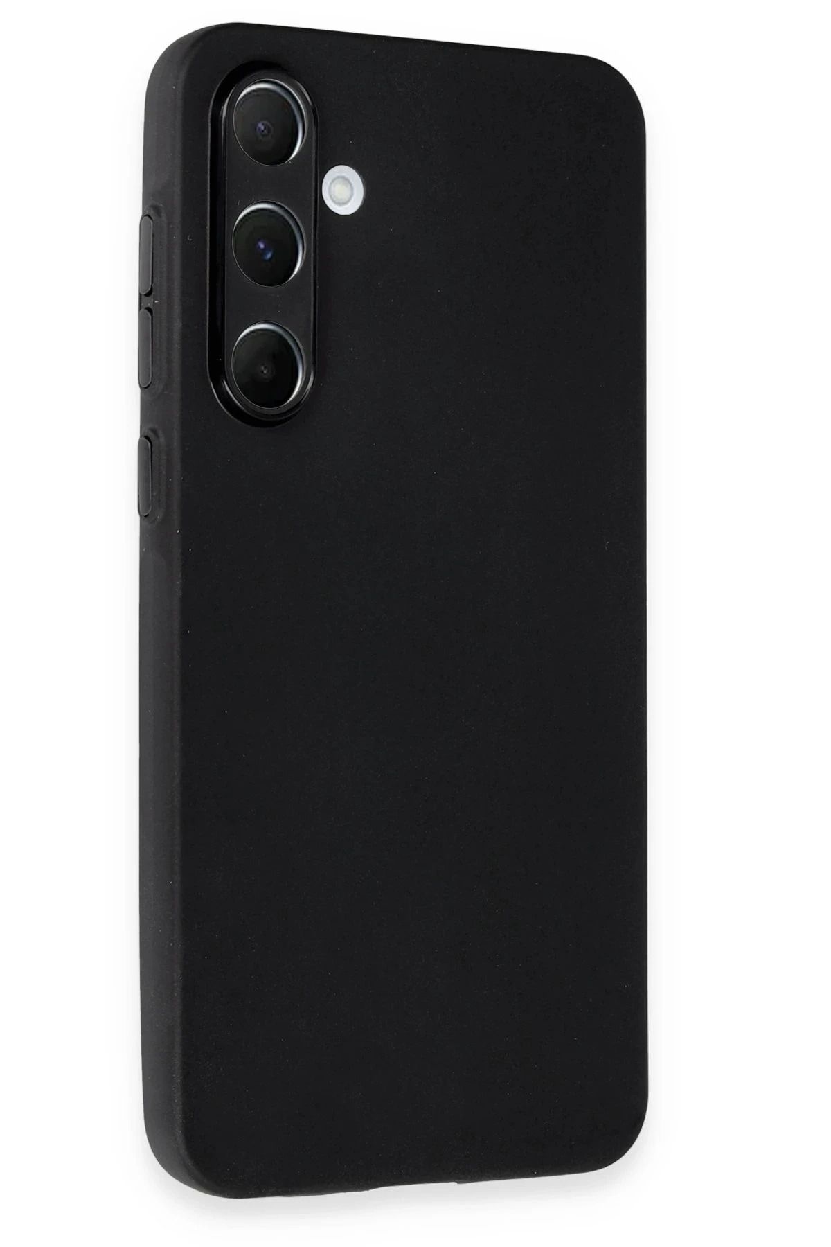 NewFace Samsung Galaxy A35 5G Kılıf Silikon - Siyah FLKRY