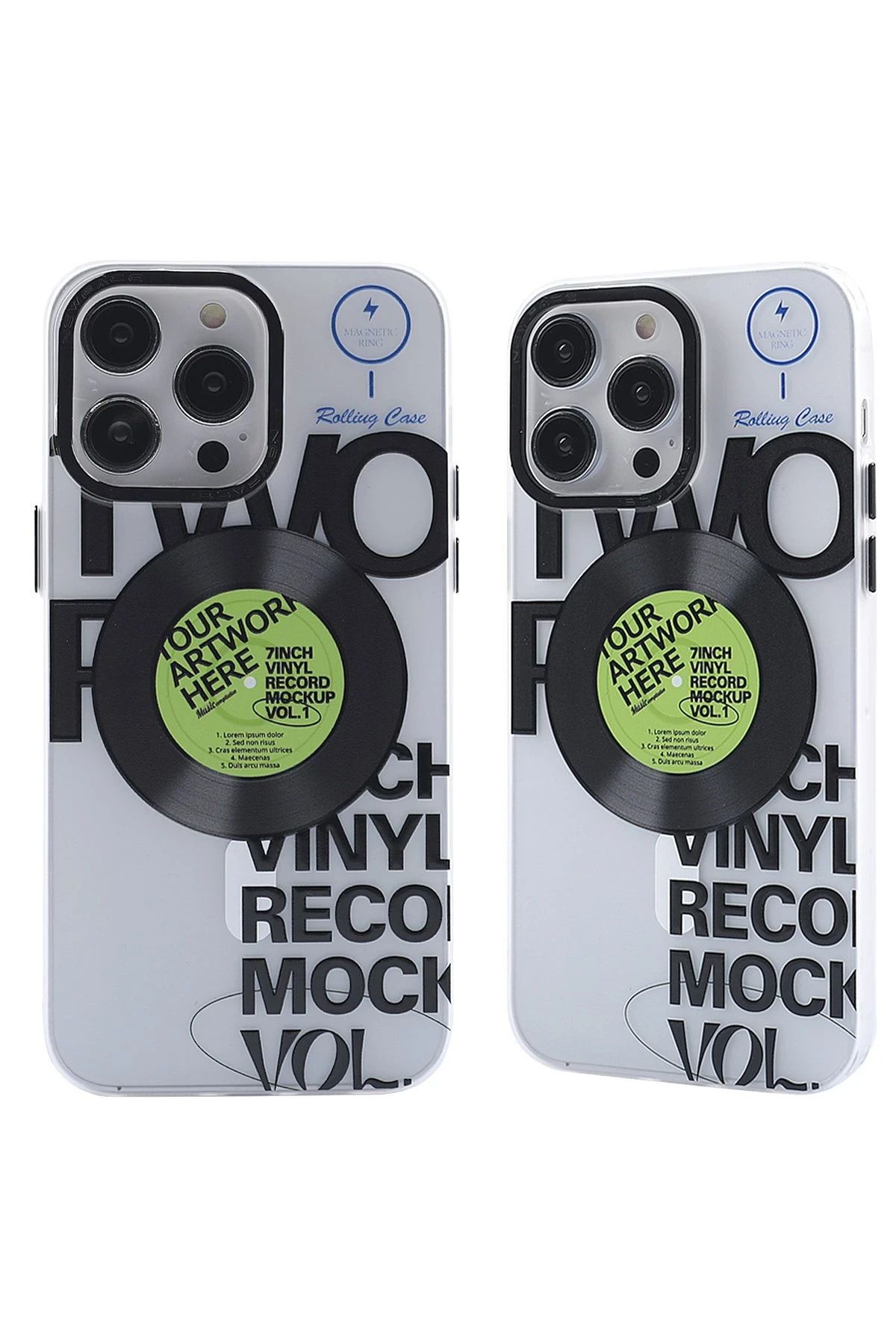 NewFace iPhone 14 Pro Kılıf Apollo Magneticsafe Desenli Kapak - Apollo Şeffaf - 5 JOJUA