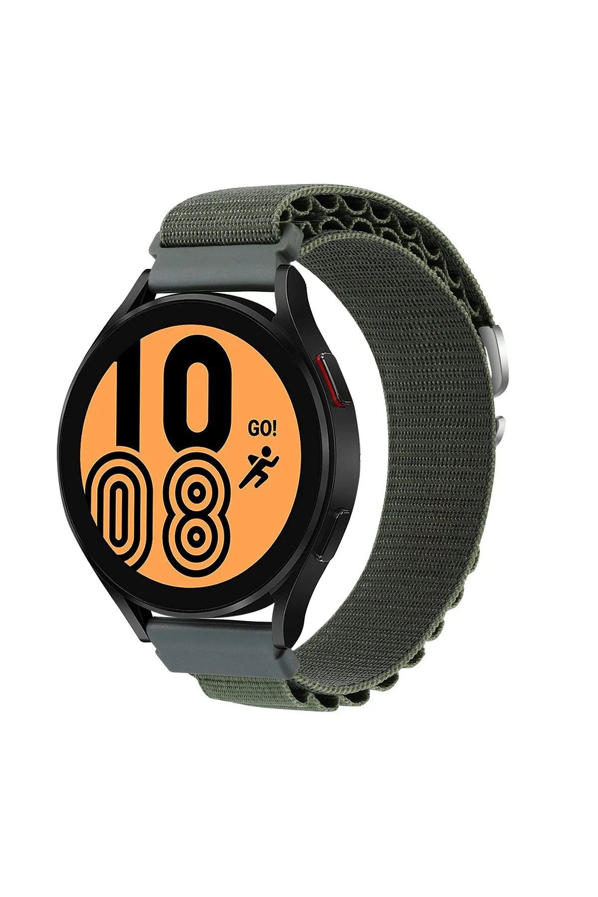 NewFace Watch 22mm KR410 Kumaş Kordon - Yeşil JOJUA