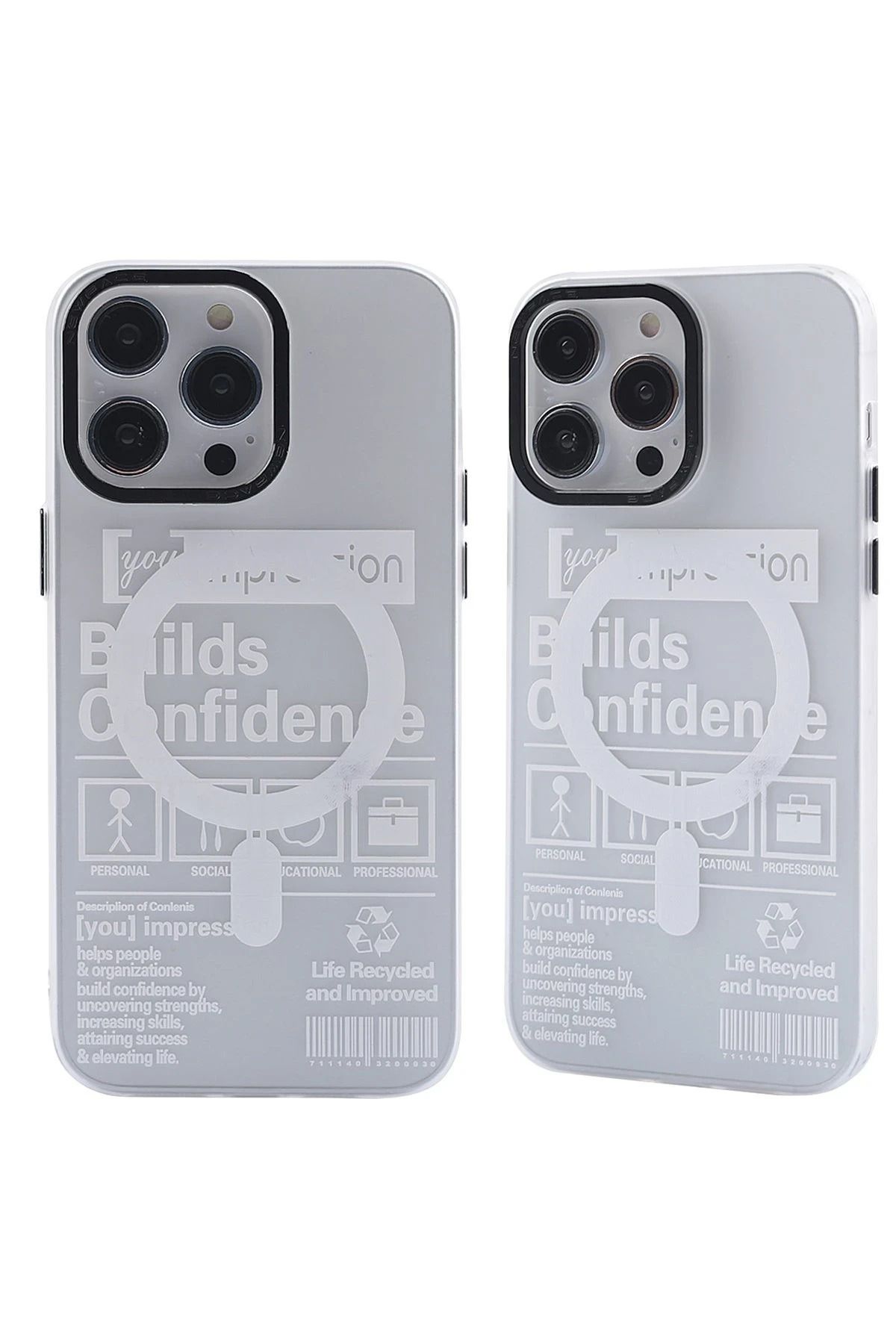 NewFace iPhone 14 Pro Kılıf Apollo Magneticsafe Desenli Kapak - Apollo Şeffaf - 4 JOJUA