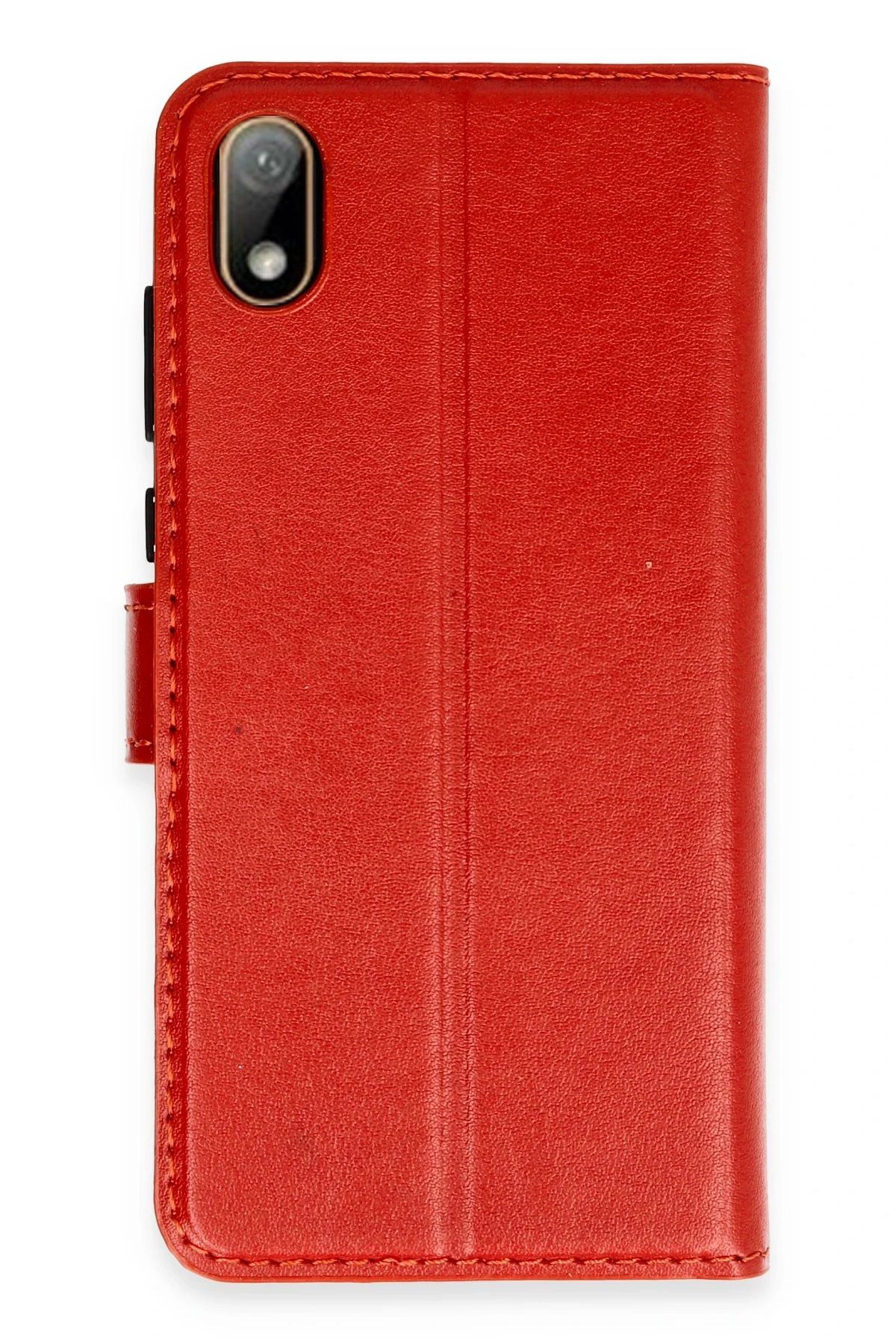 NewFace Huawei Y5 2019 Kılıf Trend S Plus Kapaklı Kılıf - Kırmızı HNZRN
