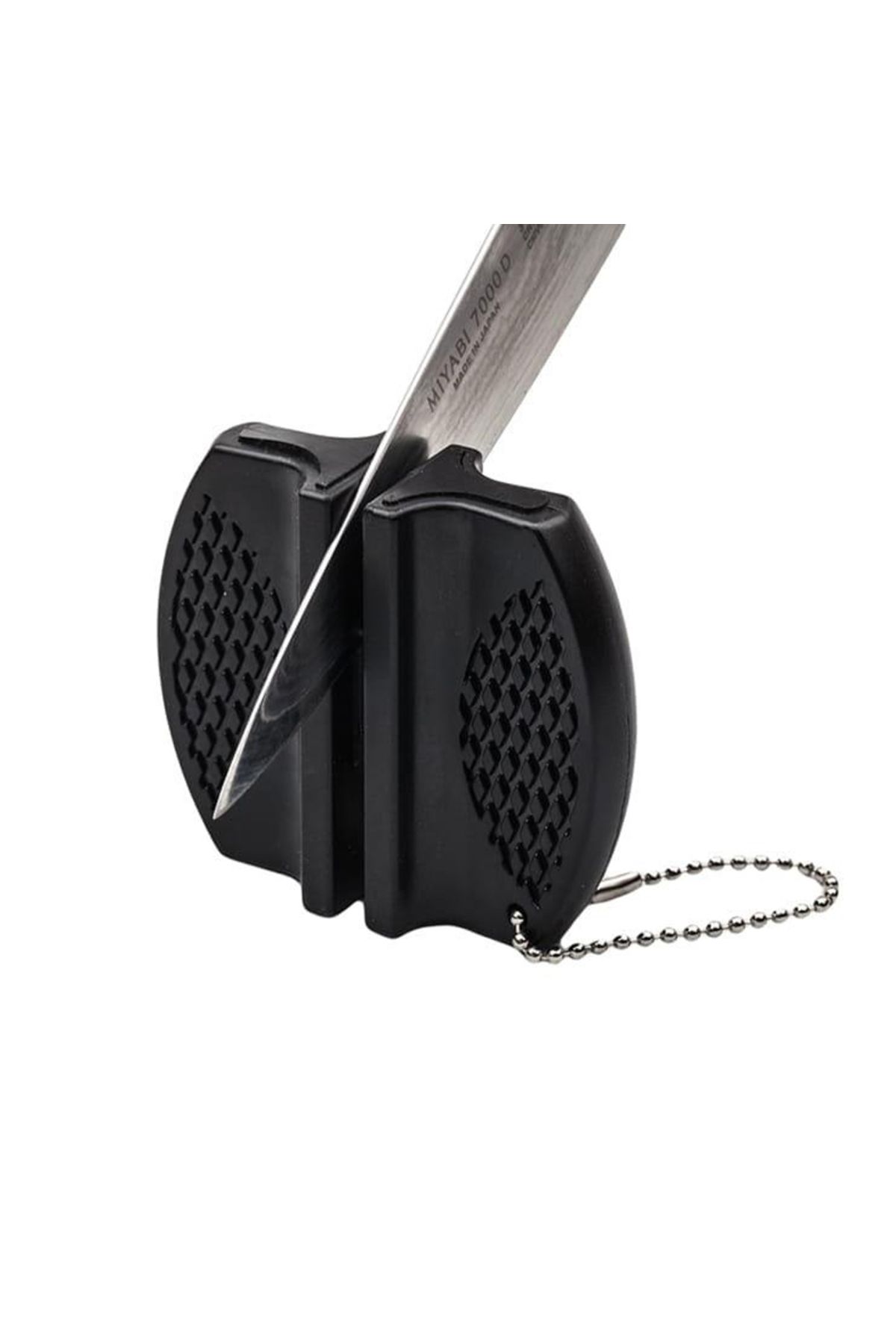Depox-Portable Knife Sharpener, Carry Sharp, 2 Modes, Black 5