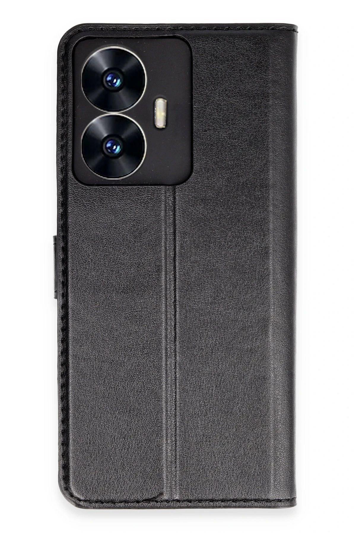 NewFace Realme C55 Kılıf Trend S Plus Kapaklı Kılıf - Siyah FERRG