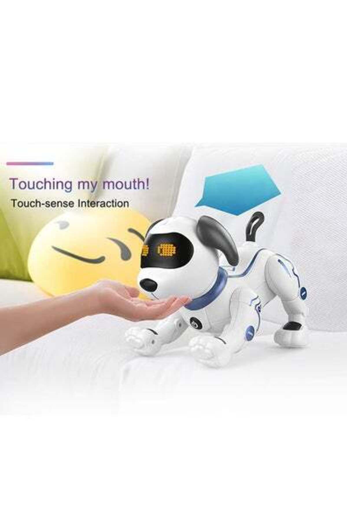 HALAMODO-Electronic Pets Robot Dog Toy T2943 With Remote Control 3 Modes Built In Rechargeable Battery 5