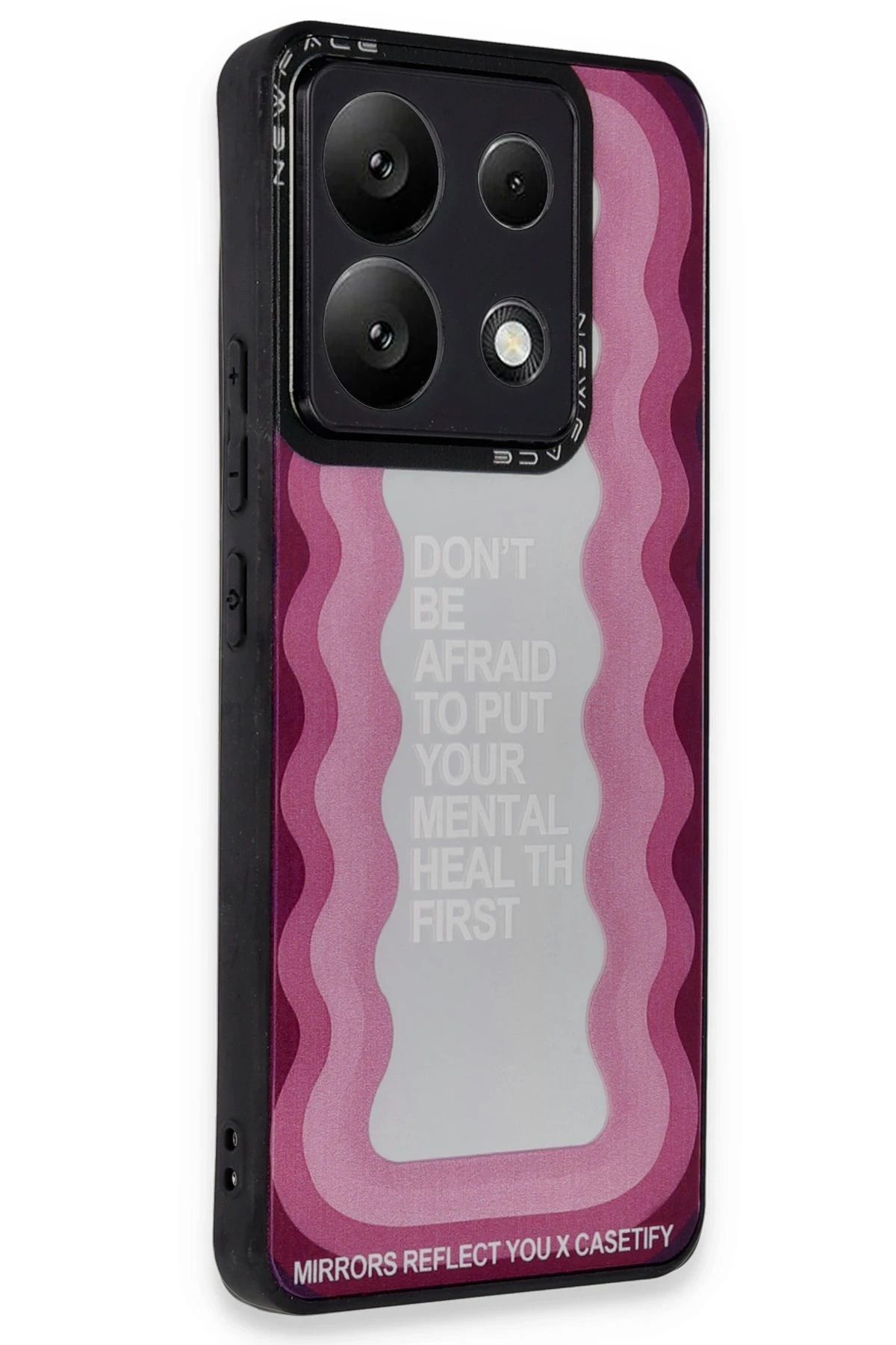 NewFace Xiaomi Redmi Note 13 Pro 5G Kılıf Mirror Desenli Kapak - Mirror - 11 HNZRN