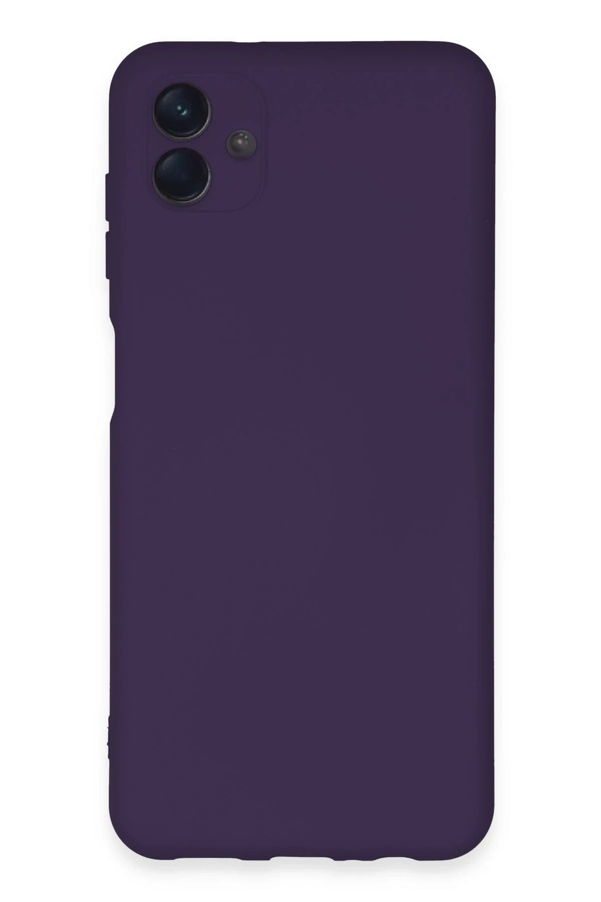 NewFace Samsung Galaxy A04E Kılıf Nano içi Kadife Silikon - Mor LZWDR