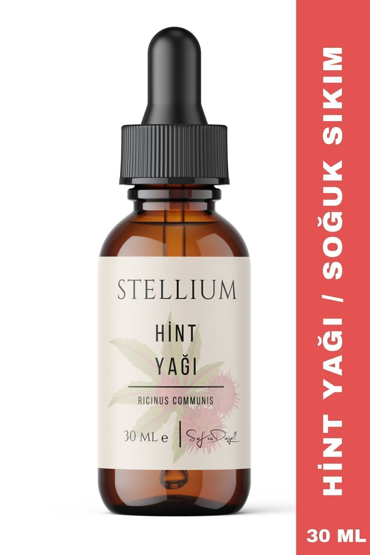 %100 Saf Hint Yağı 30 ml – Kaş, Kirpik Ve Saç Bakımı Için Doğal Destek - 1